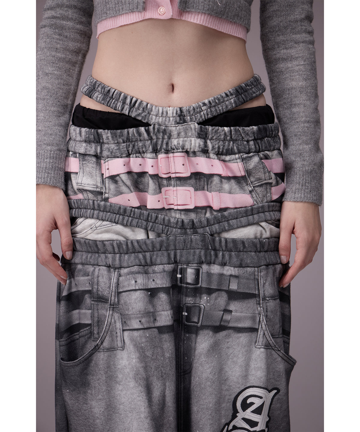 MODEL:176cm/COLOR:GRY/SIZE:F