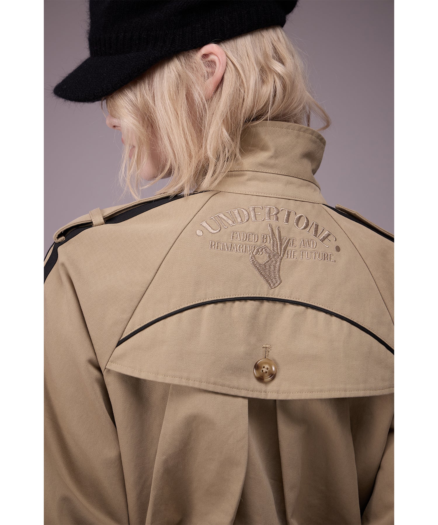 Side Line Belt Trench Jacket｜ACLENT（アクレント）
