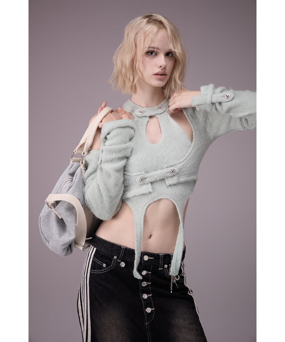 MODEL:176cm/COLOR:L/TRQ/SIZE:F