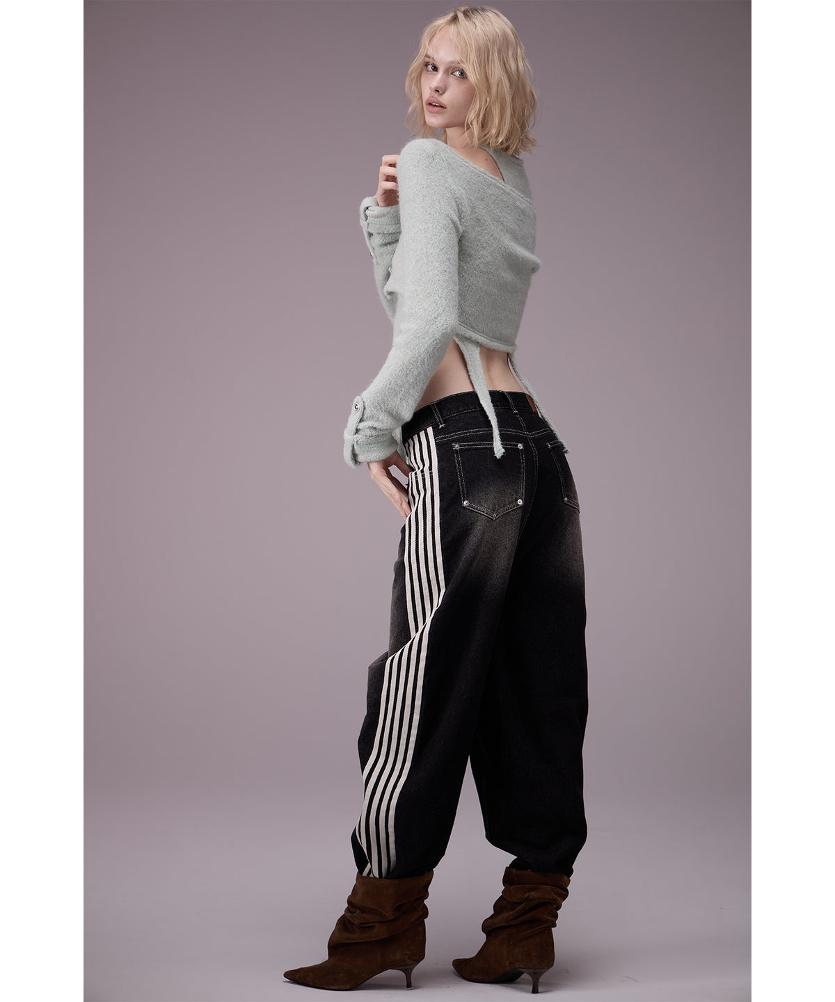 MODEL:176cm/COLOR:BLK/SIZE:F