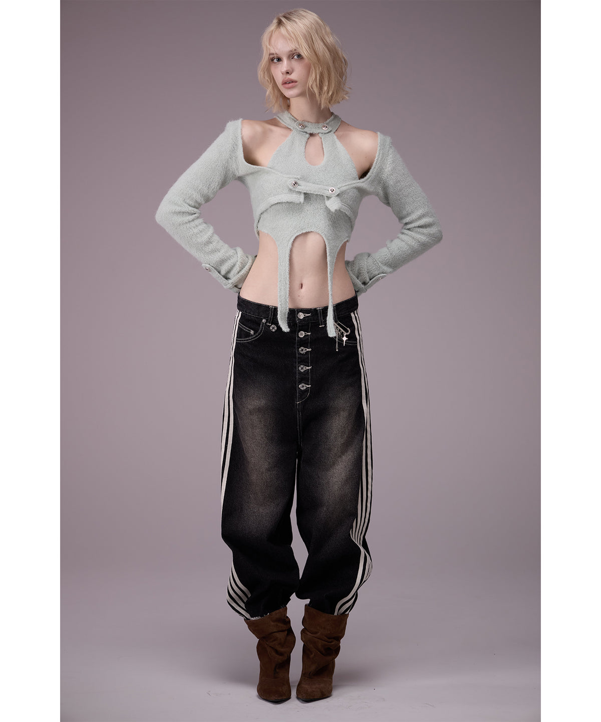 MODEL:176cm/COLOR:BLK/SIZE:F