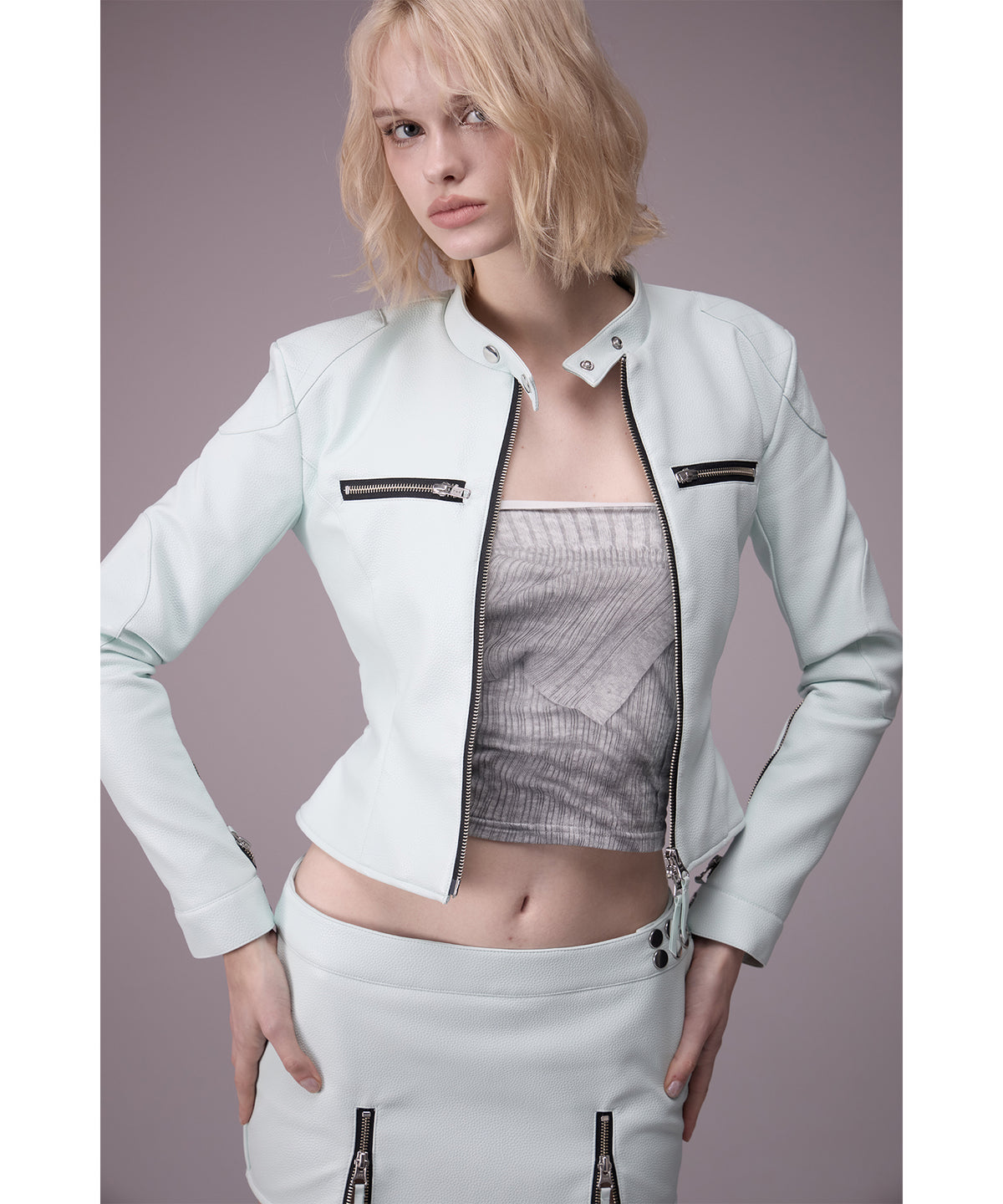 MODEL:176cm/COLOR:L/TRQ/SIZE:F