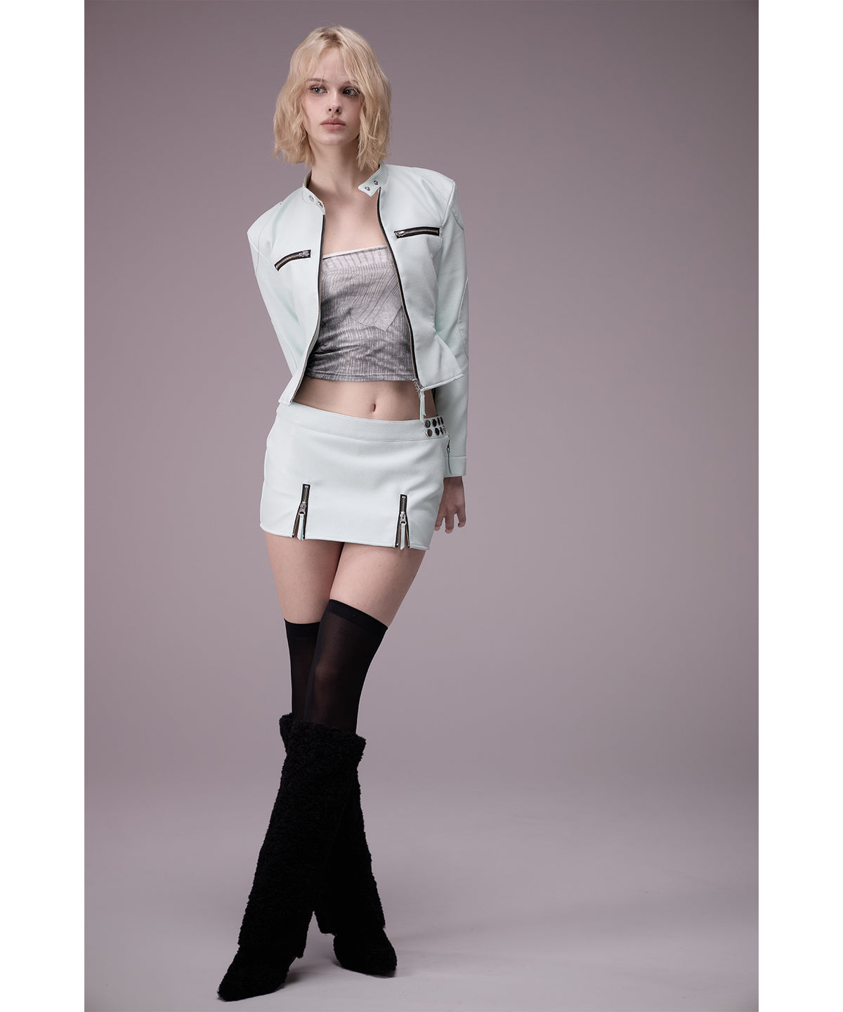 MODEL:176cm/COLOR:L/TRQ/SIZE:S
