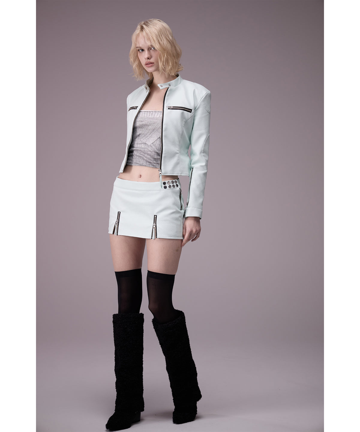 MODEL:176cm/COLOR:L/TRQ/SIZE:S