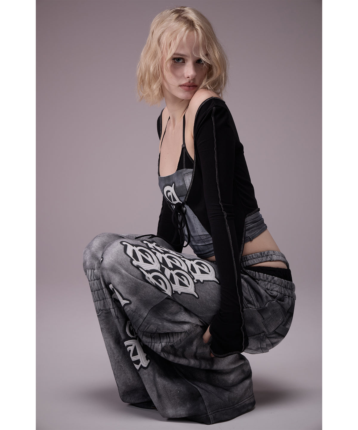 MODEL:176cm/COLOR:D/GRY/SIZE:F