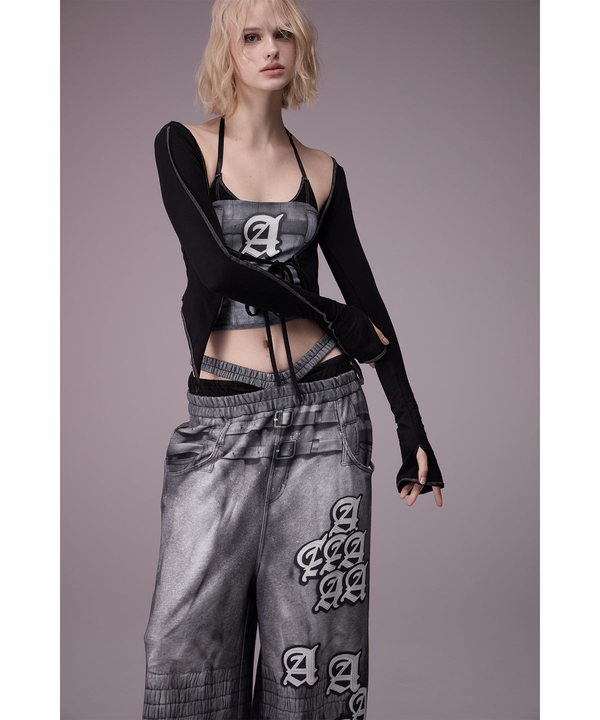 MODEL:176cm/COLOR:D/GRY/SIZE:F