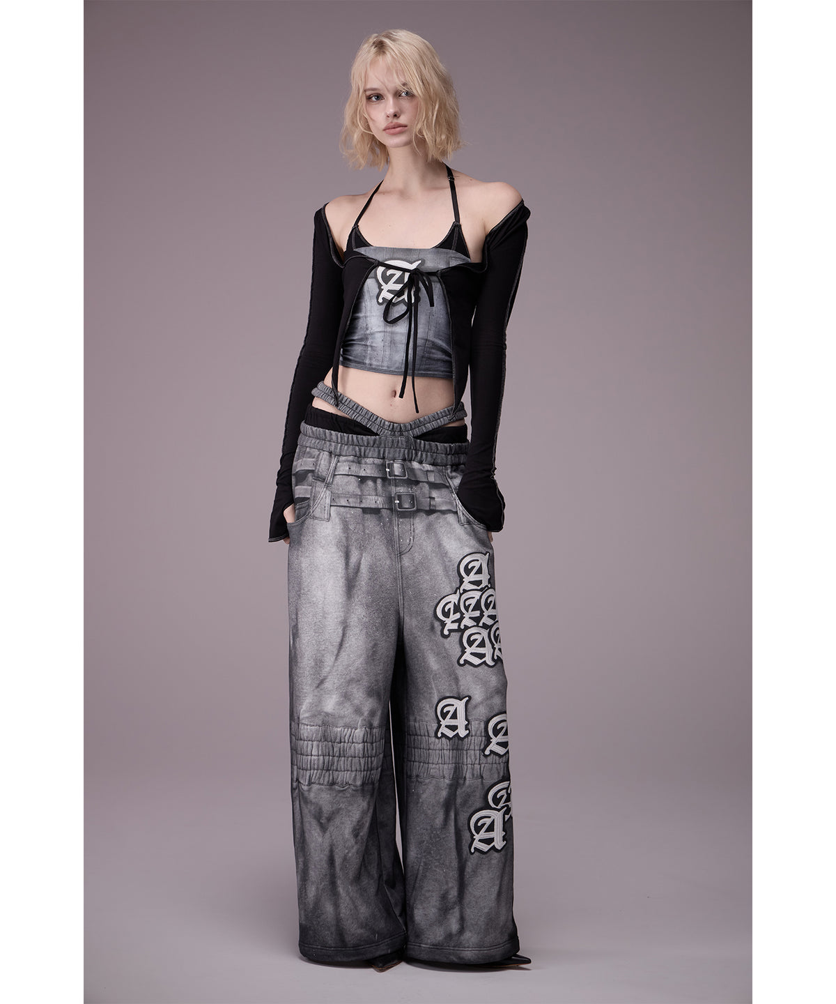 MODEL:176cm/COLOR:D/GRY/SIZE:F