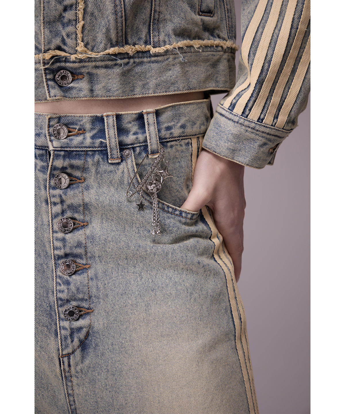 MODEL:176cm/COLOR:BLU/SIZE:F