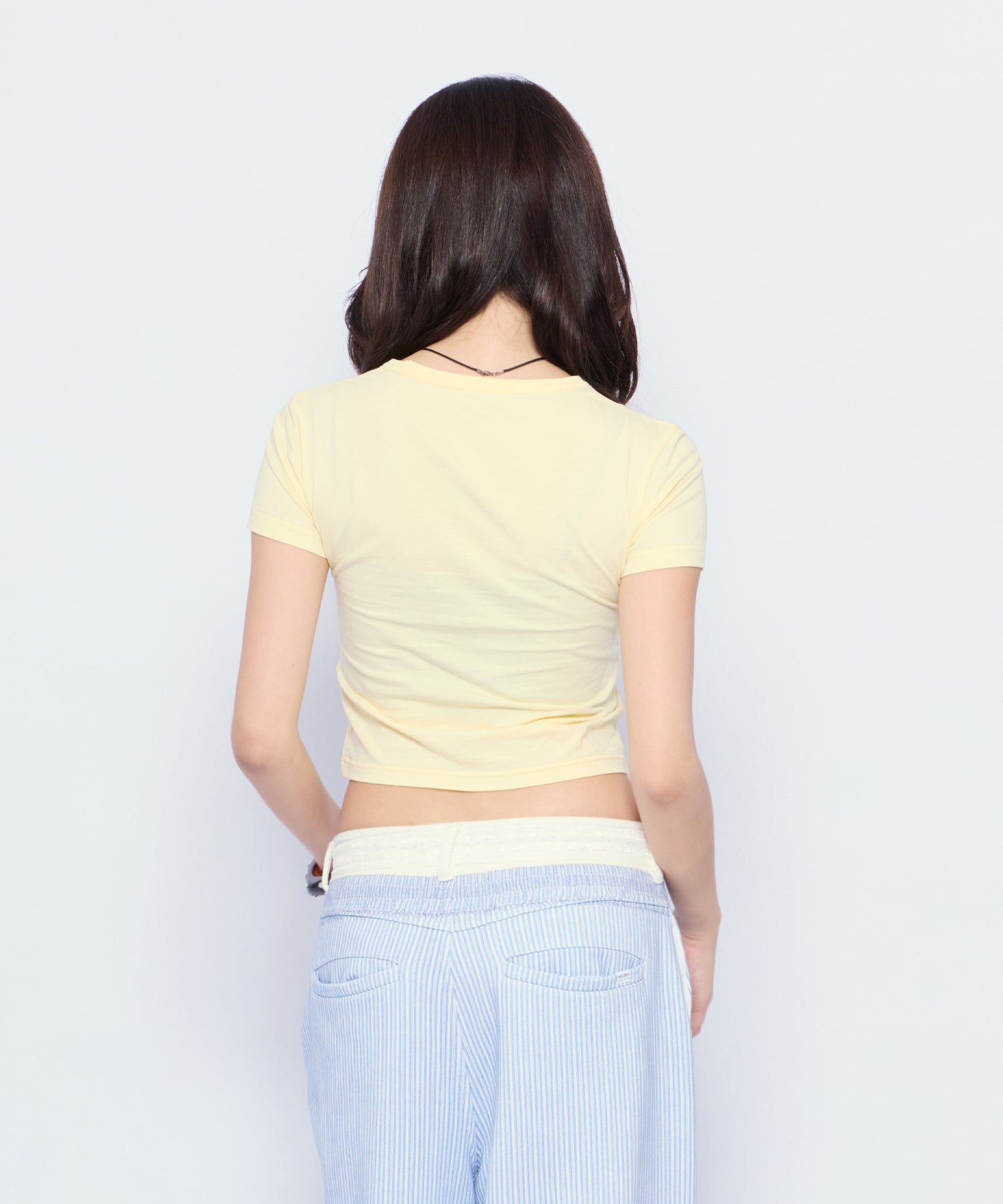 MODEL:170cm/COLOR:YEL/SIZE:F