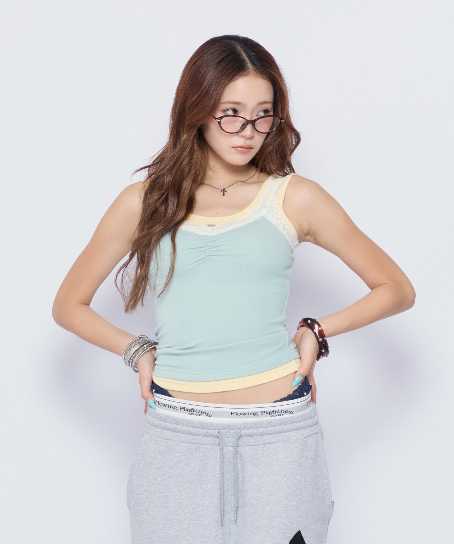 MODEL:170cm/COLOR:L/BLU/SIZE:F