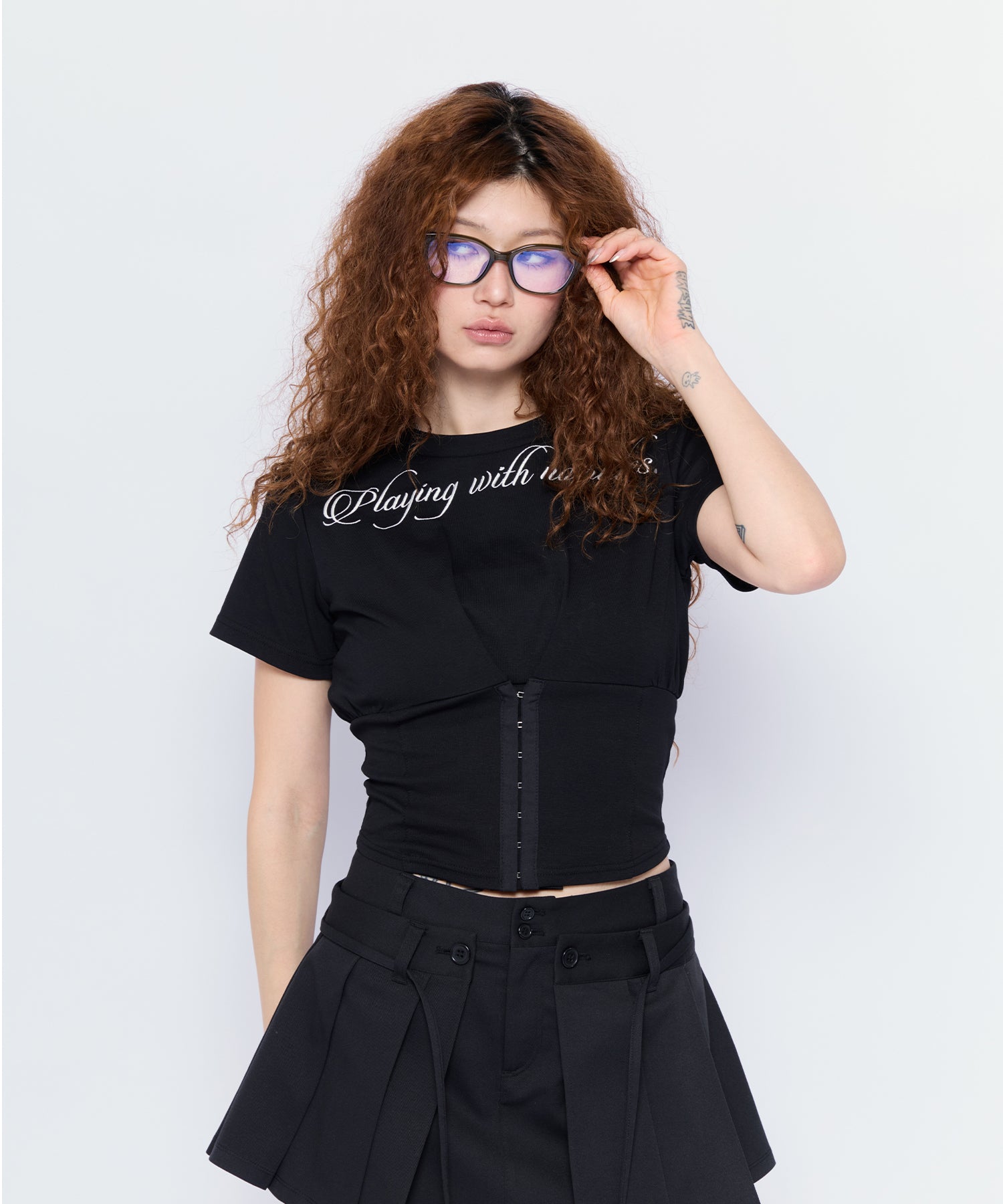 MODEL:168cm/COLOR:BLK/SIZE:F
