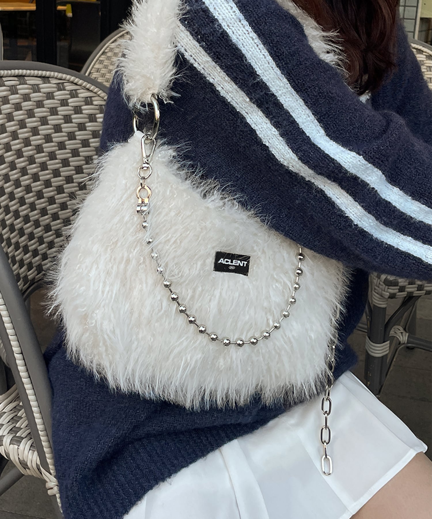 Multiway chain fur bag｜ACLENT（アクレント）