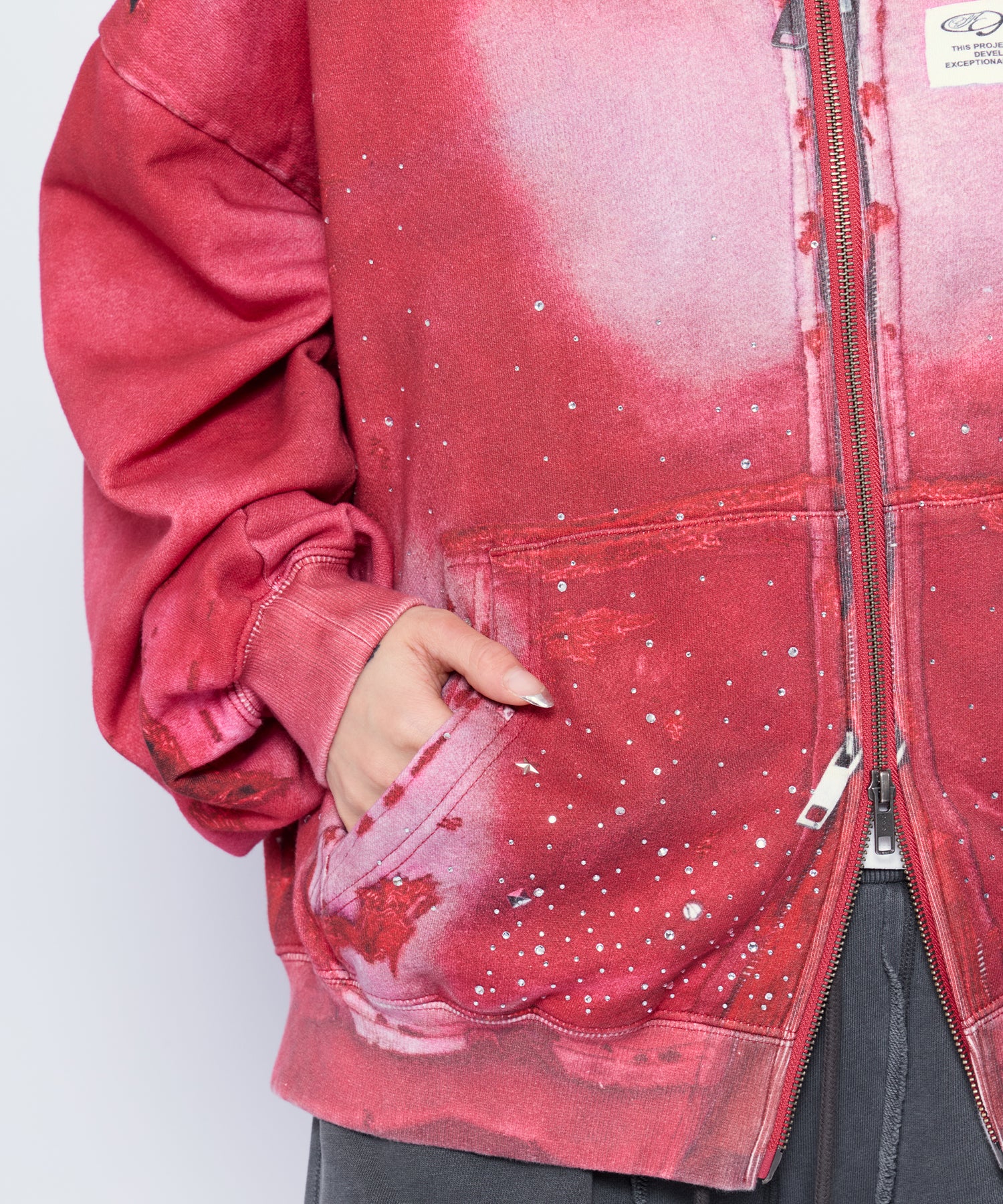 MODEL:168cm/COLOR:RED/SIZE:F