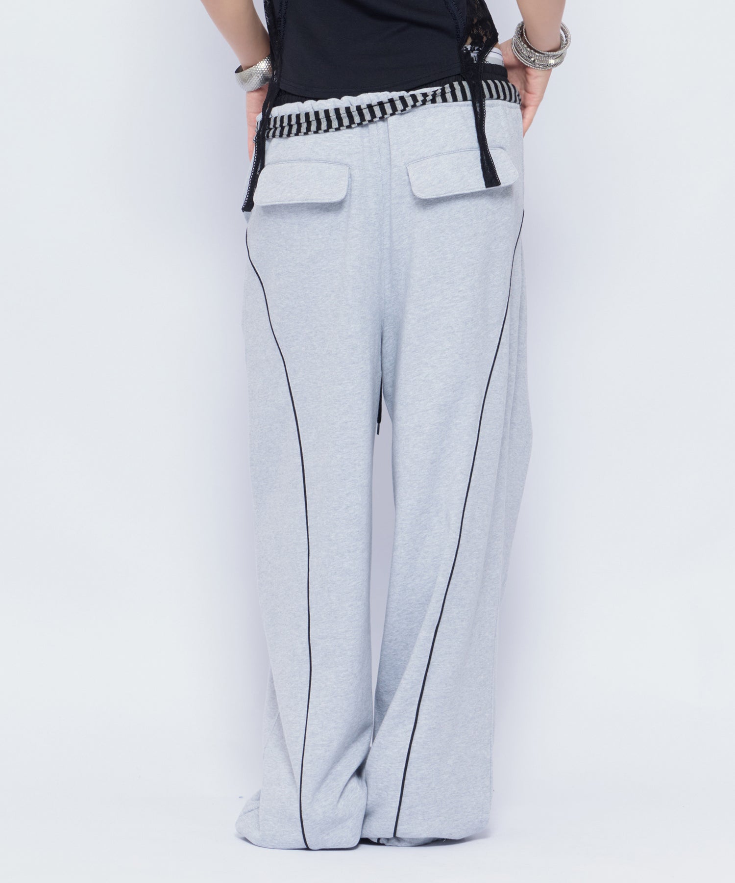 MODEL:170cm/COLOR:GRY/SIZE:F