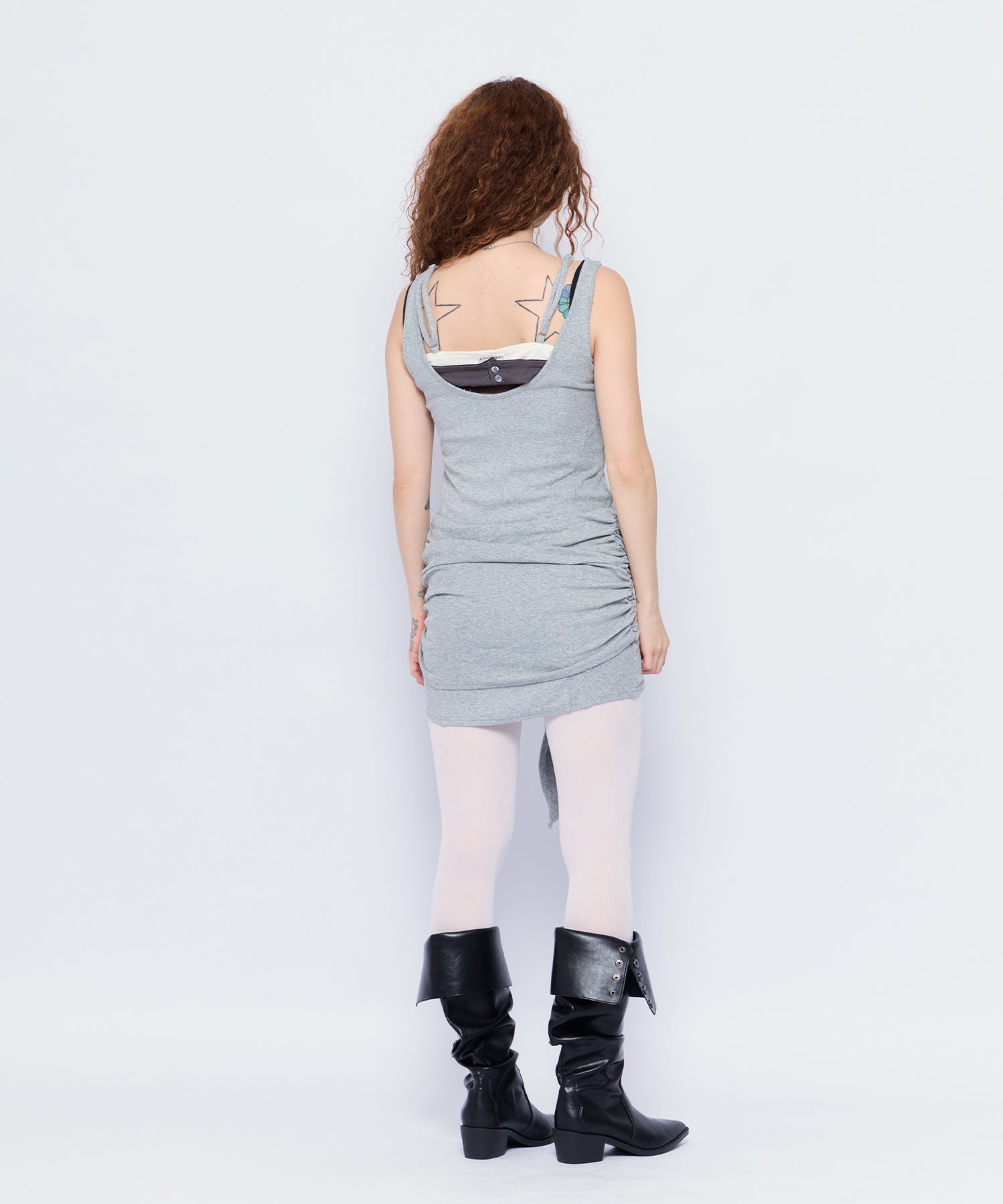 MODEL:168cm/COLOR:GRY/SIZE:F