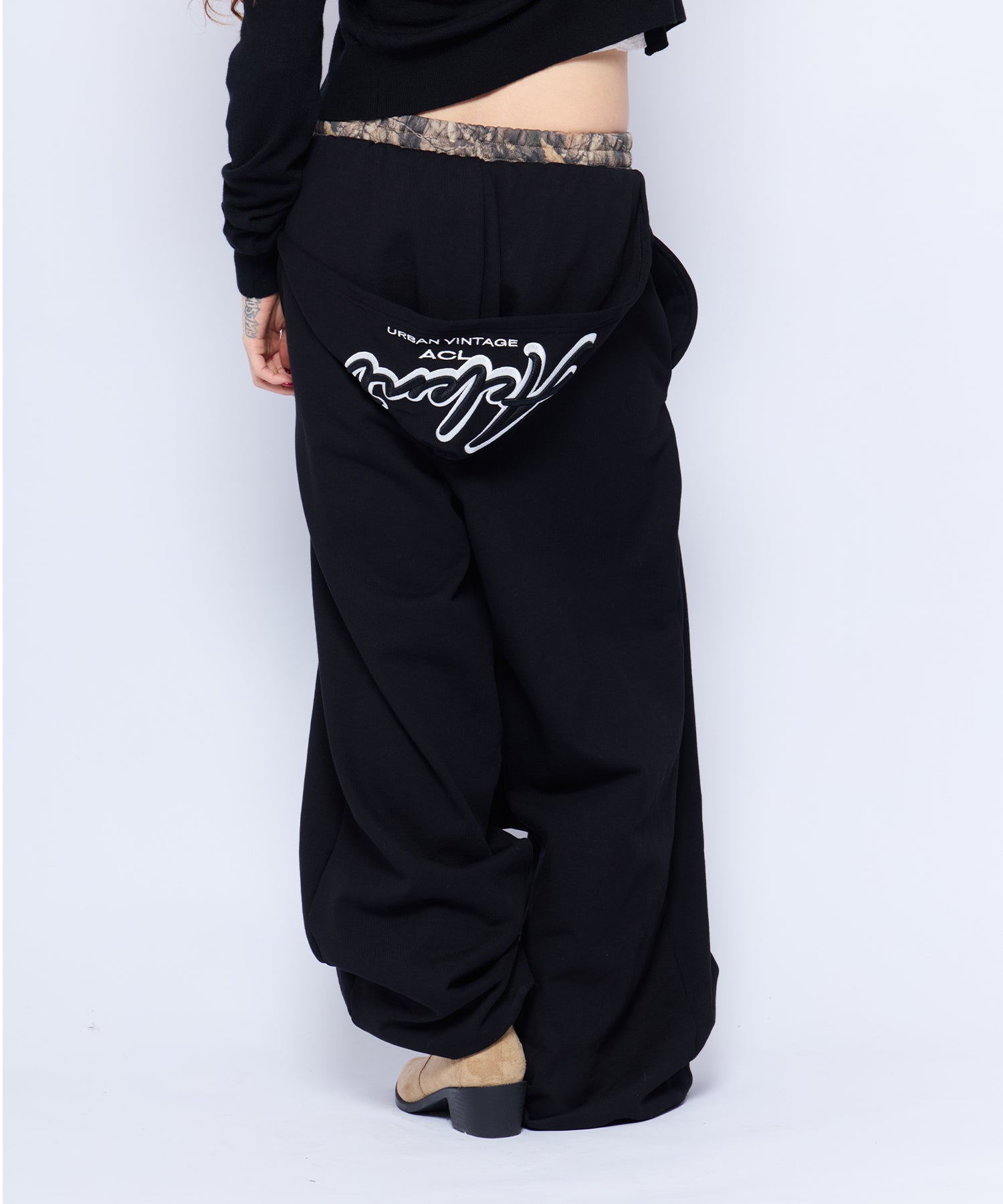 Wrap Hoodie Sweat Pants｜ACLENT（アクレント）