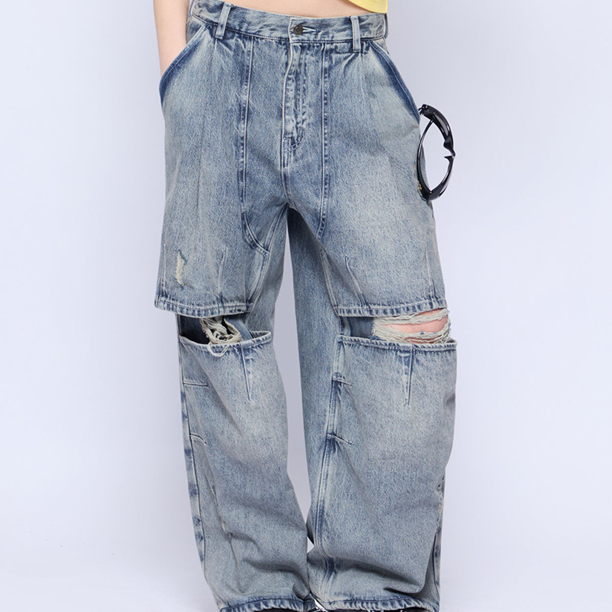 Layered Side-Slit Denim｜ACLENT（アクレント）