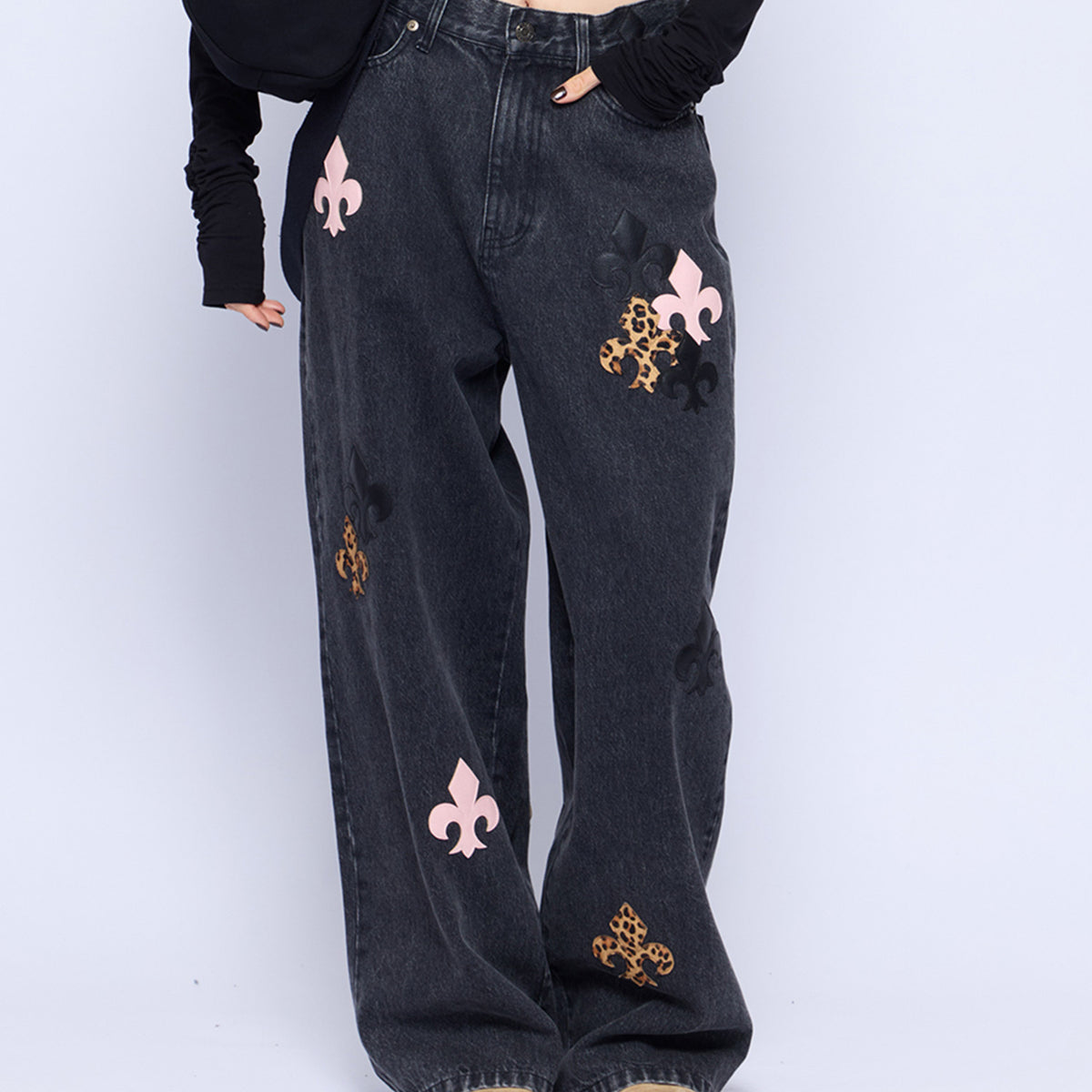 Leather Patch Icon Denim｜ACLENT（アクレント）