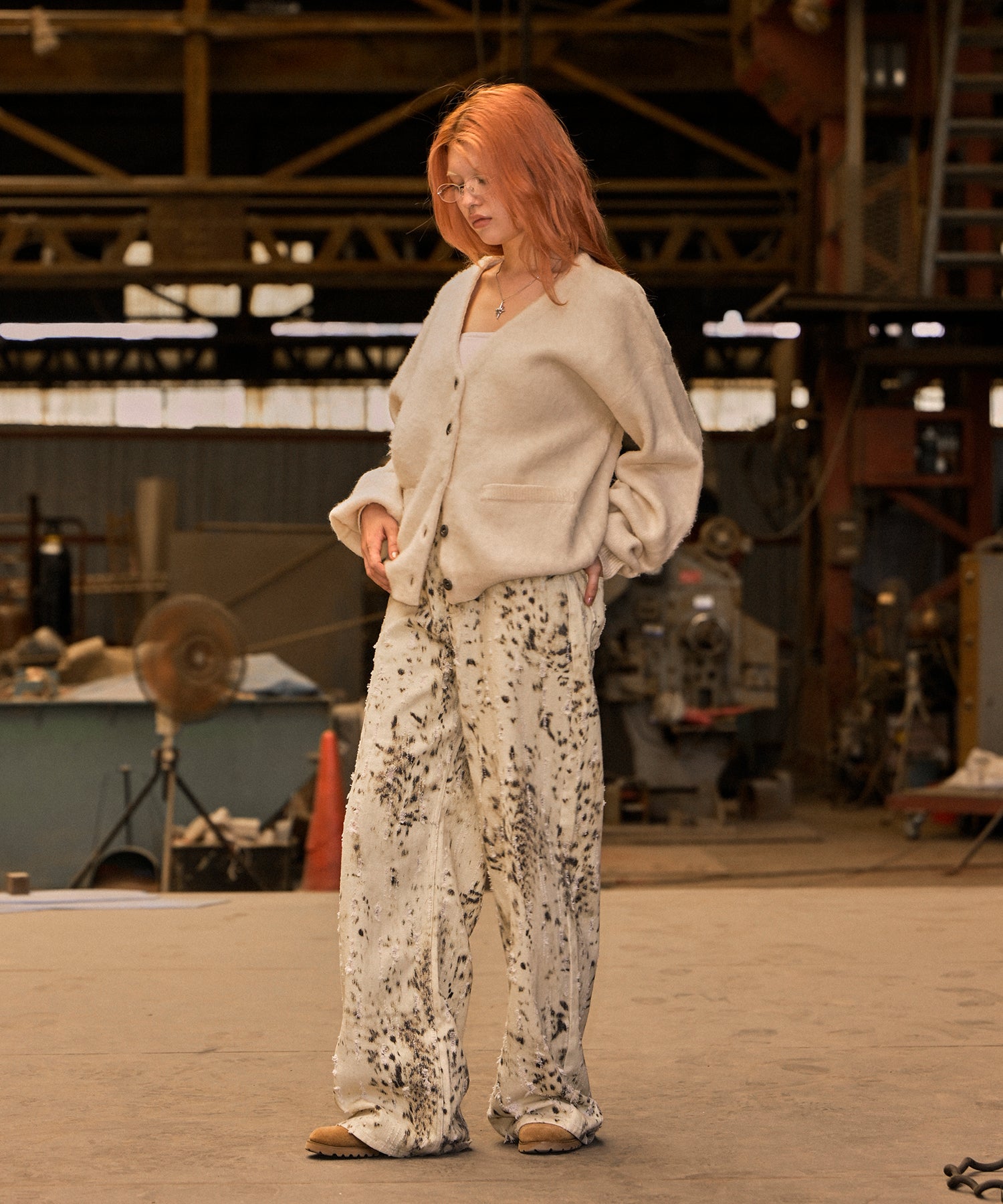 MODEL:170cm/COLOR:IVORY/SIZE:M