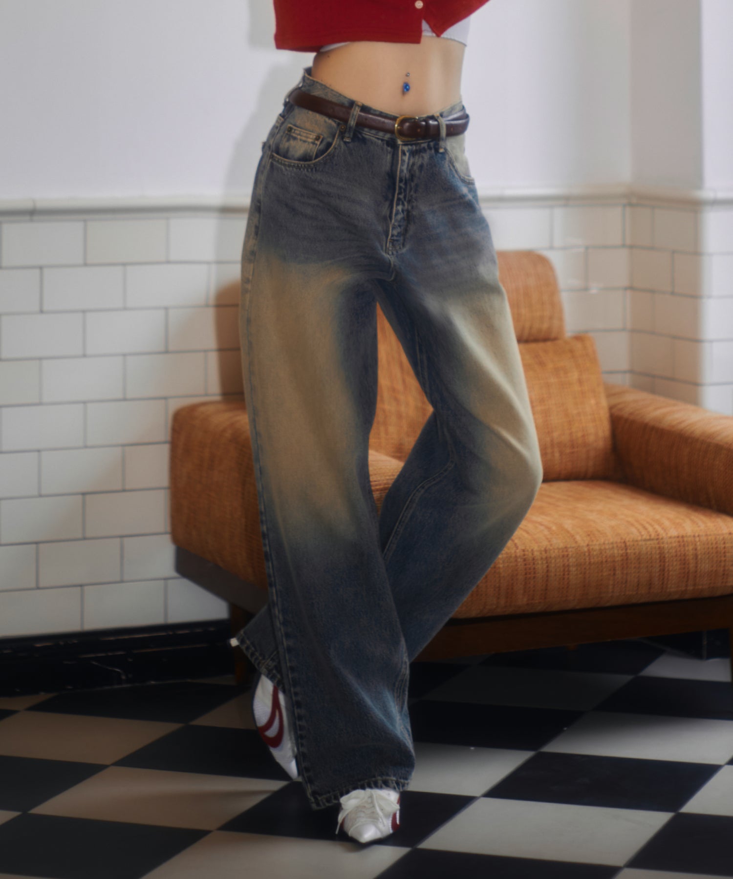 Boyfriend vintage jeans｜ACLENT（アクレント）