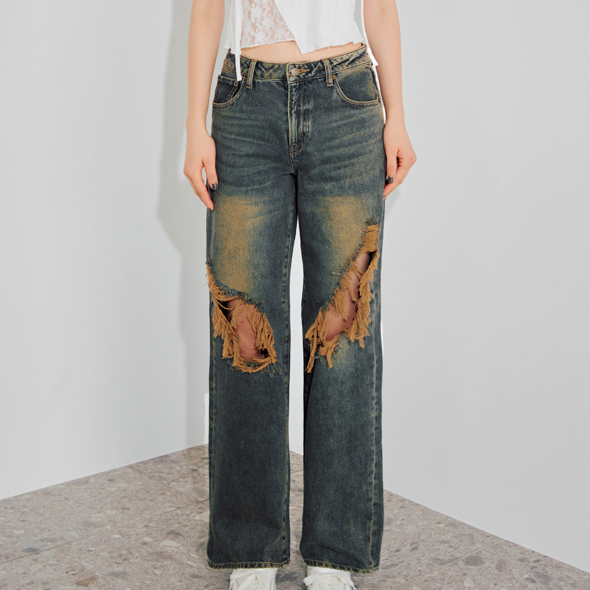 Vintage denim all in one｜ACLENT（アクレント）