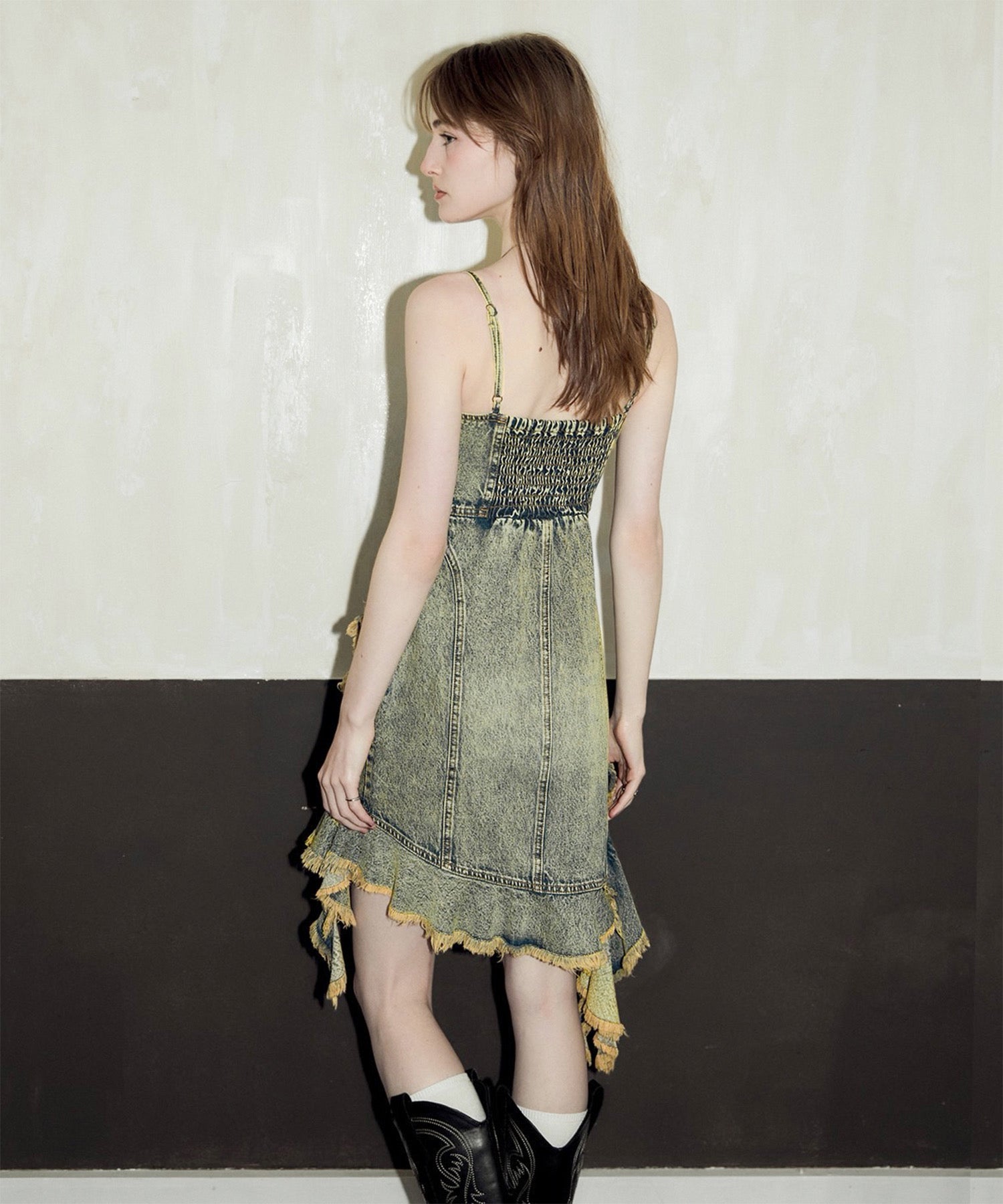 【REDVALENTINO】 クレープデシン ミニワンピース♪ RED VALENTINO クレープデシン ミニワンピース 花柄 (RED