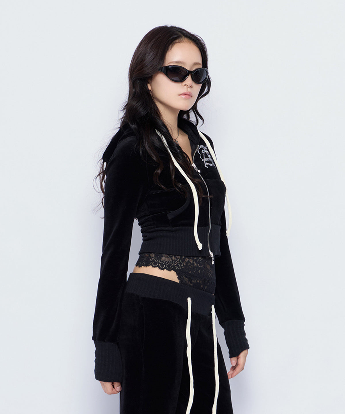 MODEL:170cm/COLOR:BLK/SIZE:F