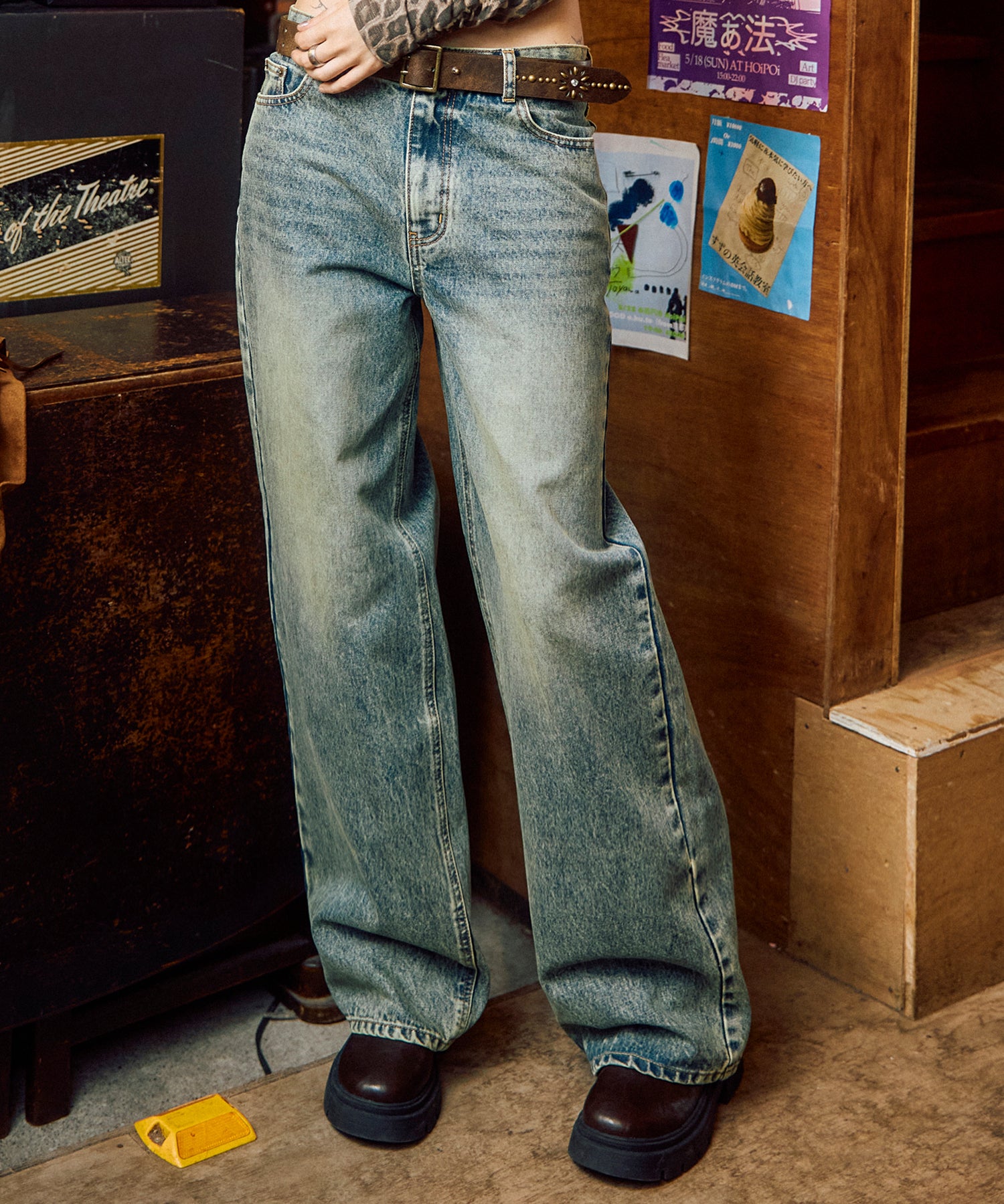 MODEL:170cm/COLOR:BLUE/SIZE:26