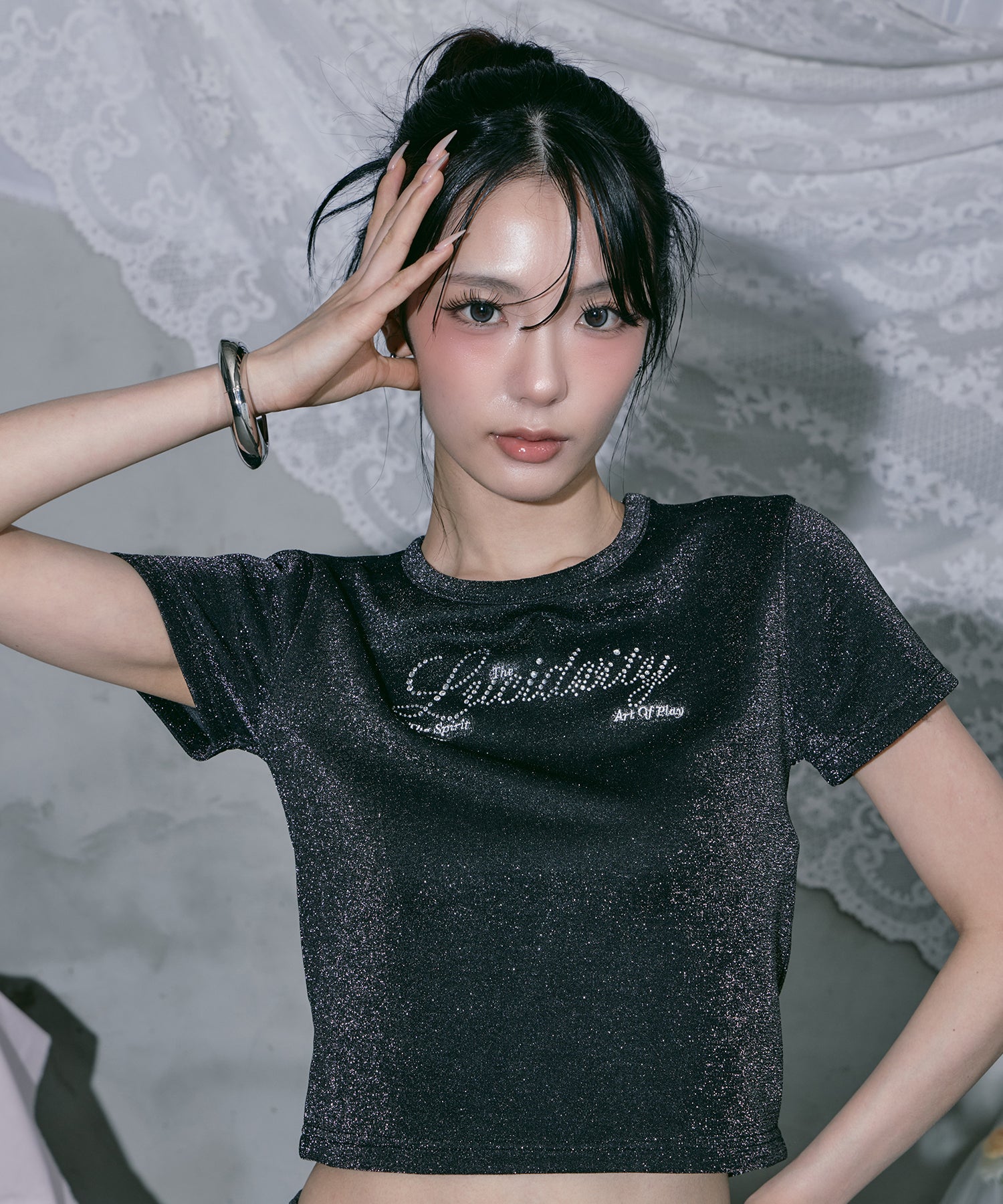 Lame Compact Tee