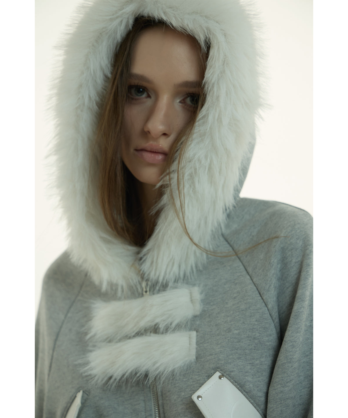 MODEL:173cm/COLOR:GRY/SIZE:F