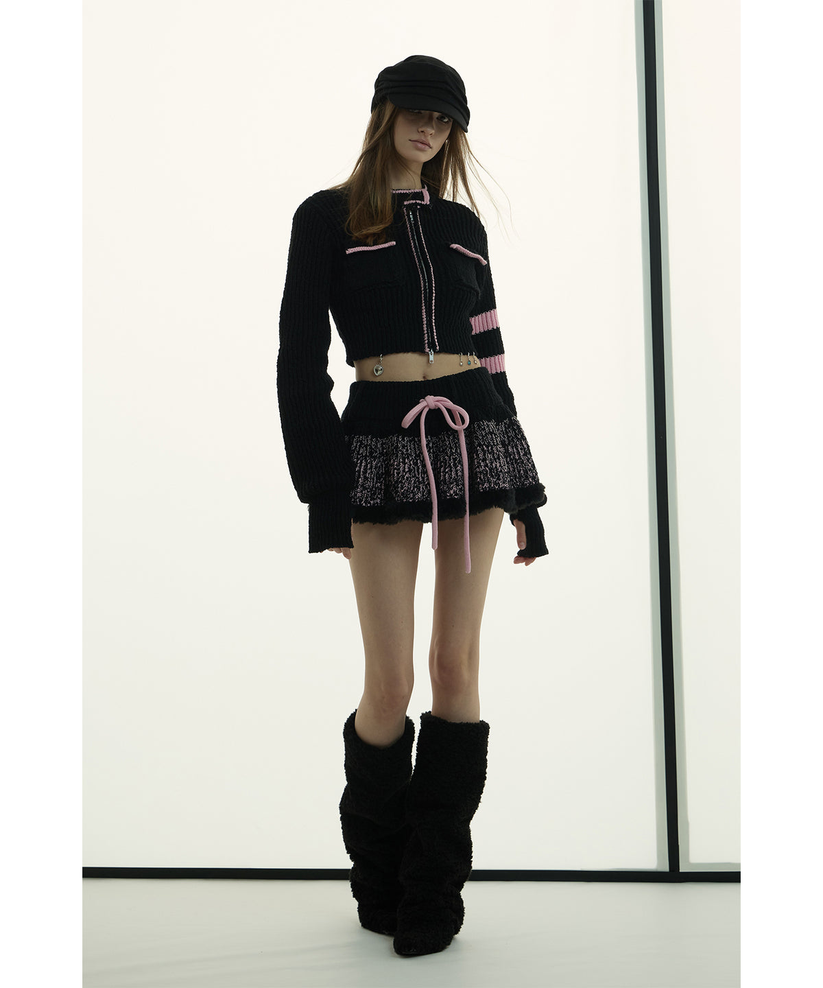 MODEL:173cm/COLOR:BLK/SIZE:F