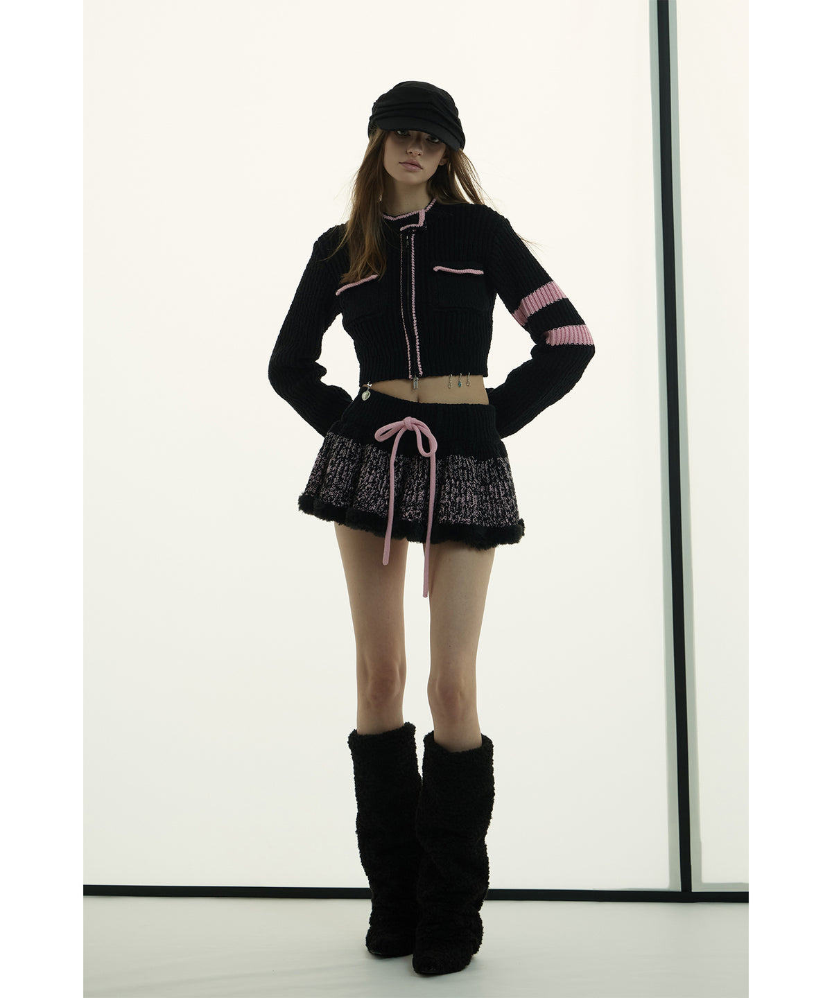 MODEL:173cm/COLOR:BLK/SIZE:F