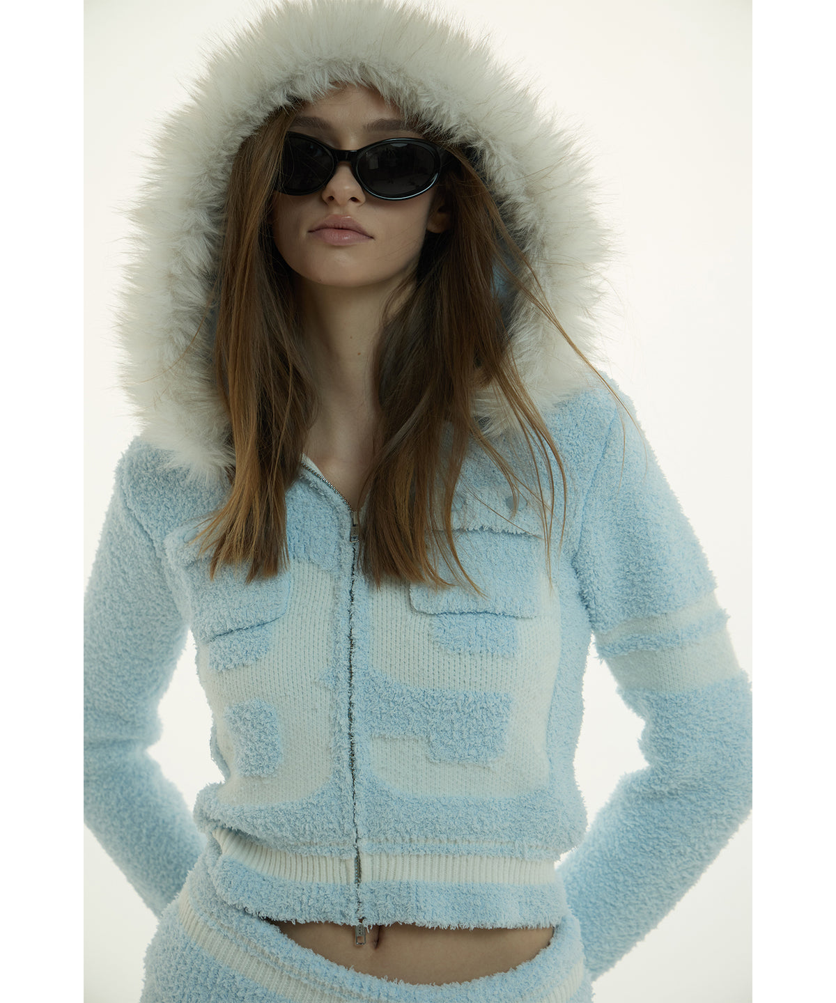 MODEL:173cm/COLOR:L/BLU/SIZE:F