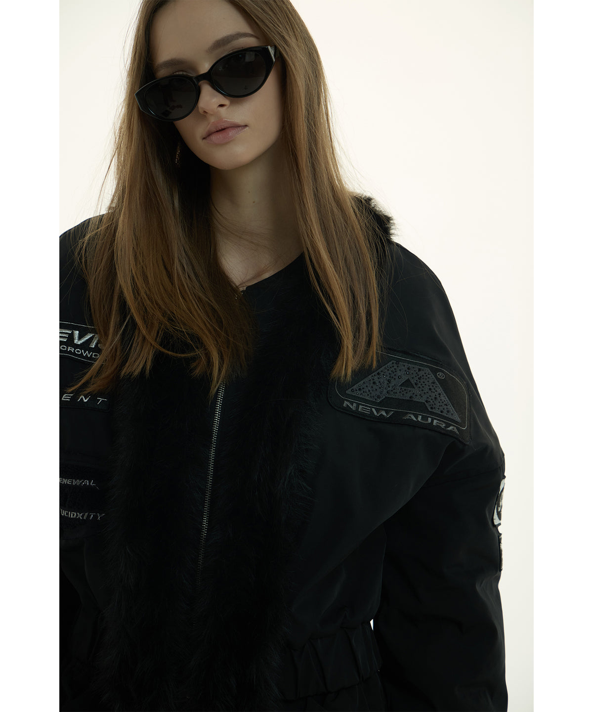MODEL:173cm/COLOR:BLK/SIZE:F