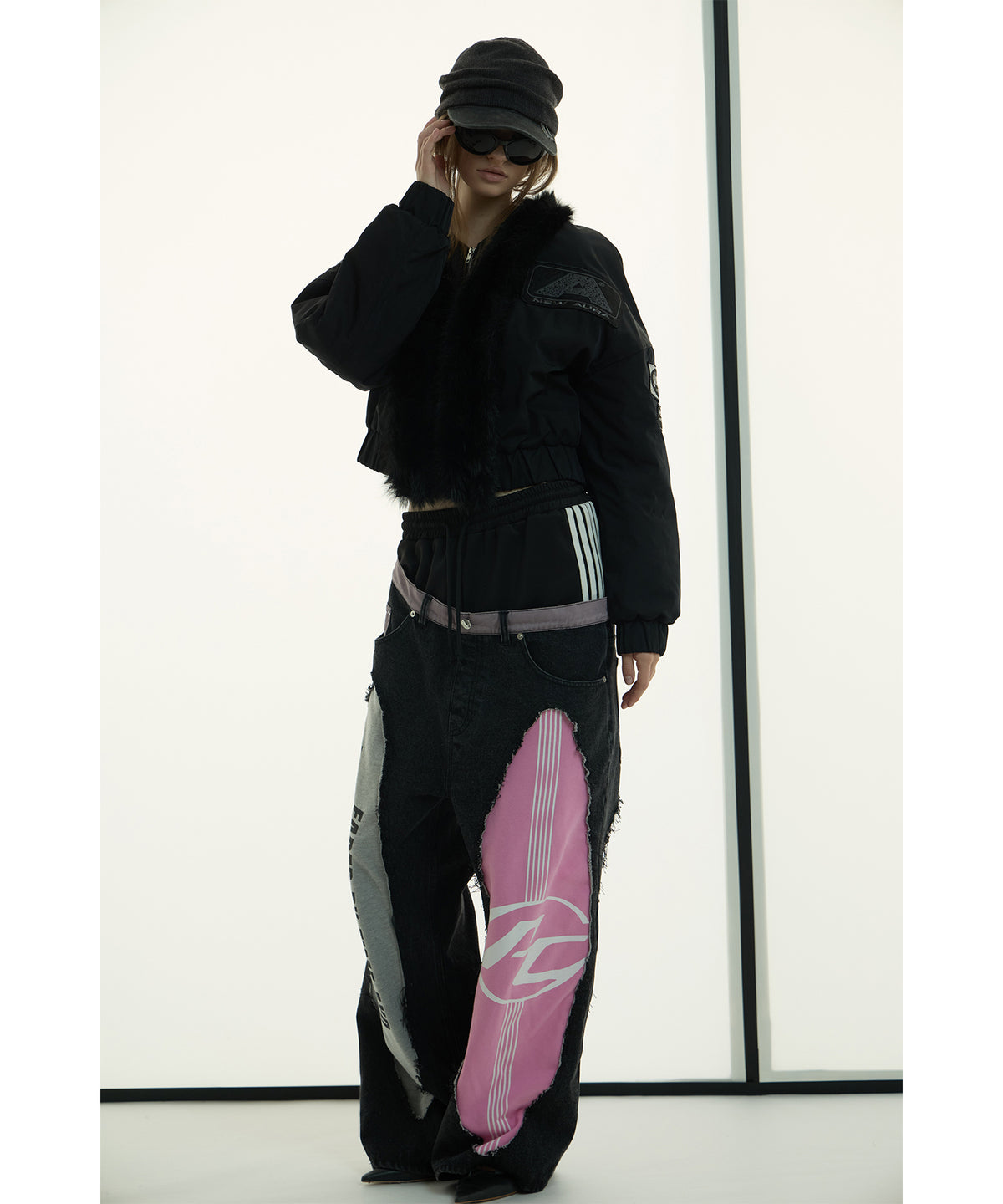 MODEL:173cm/COLOR:BLK/SIZE:F