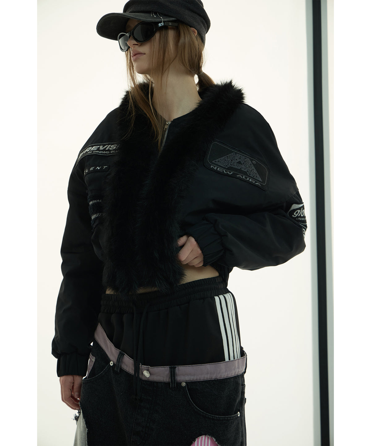 MODEL:173cm/COLOR:BLK/SIZE:F