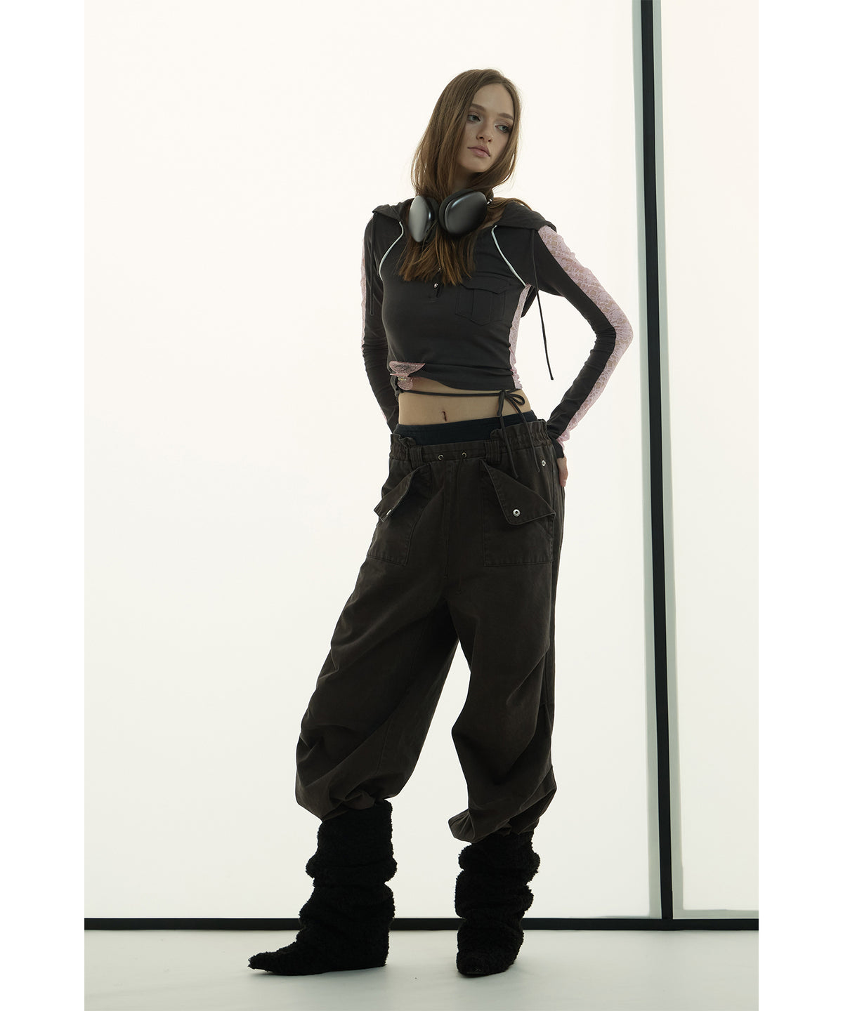 MODEL:173cm/COLOR:BLK/SIZE:F