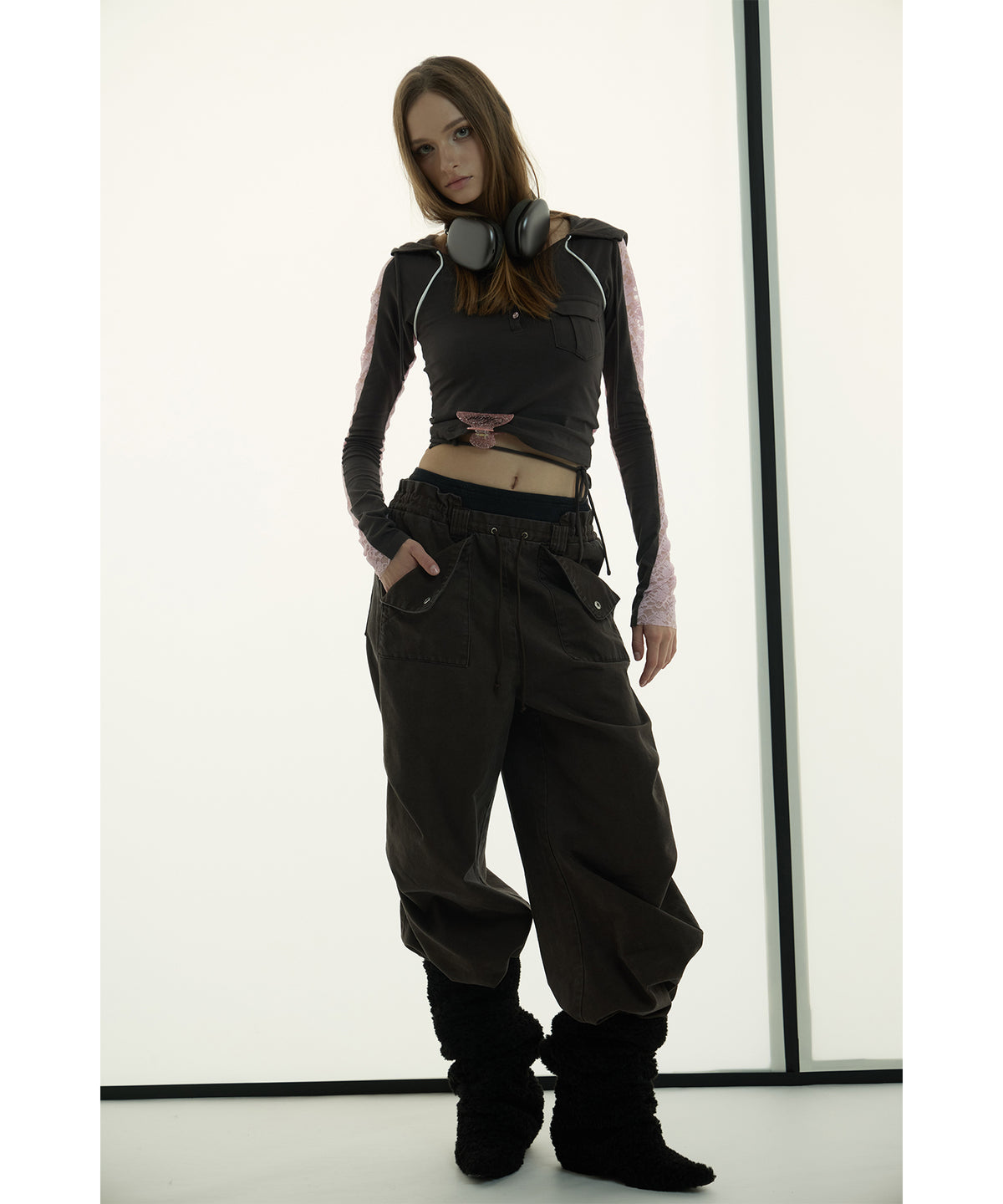 MODEL:173cm/COLOR:BLK/SIZE:F