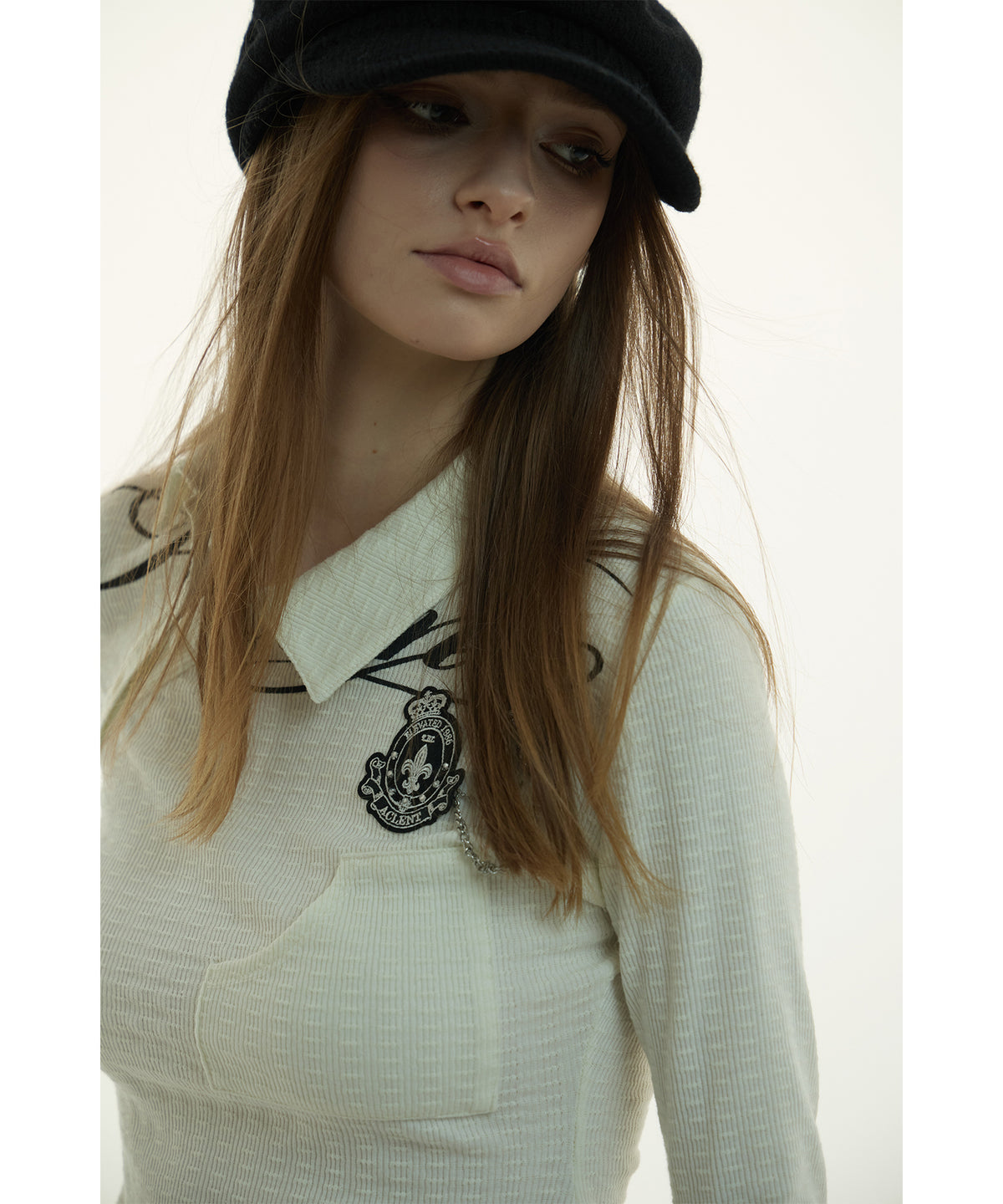 MODEL:173cm/COLOR:WHT/SIZE:F