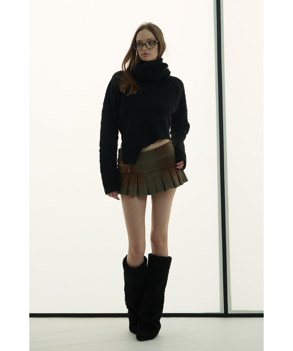 MODEL:173cm/COLOR:BLK/SIZE:F