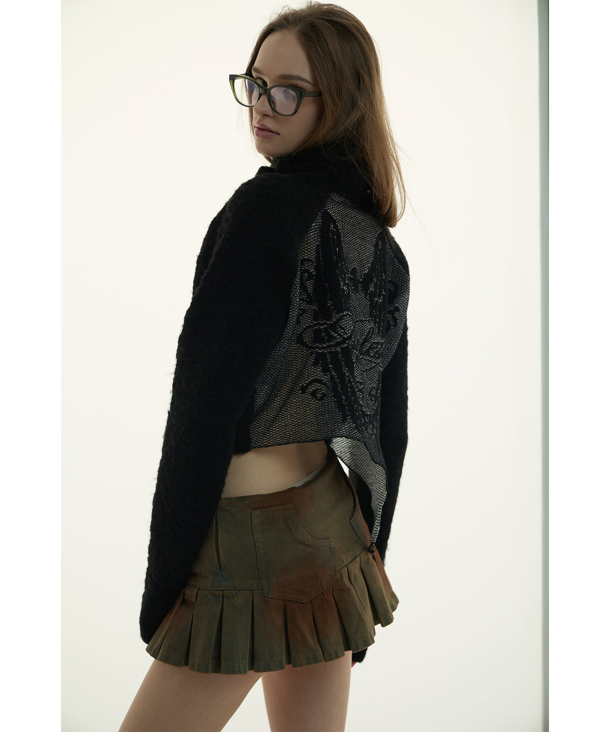 MODEL:173cm/COLOR:BLK/SIZE:F
