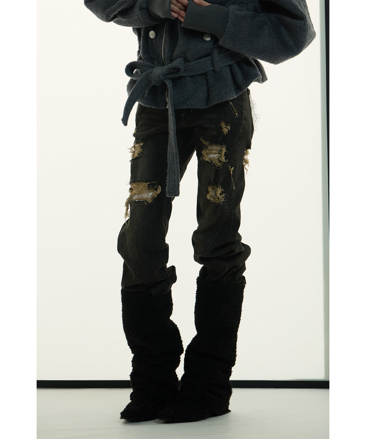 MODEL:173cm/COLOR:BLK/SIZE:M