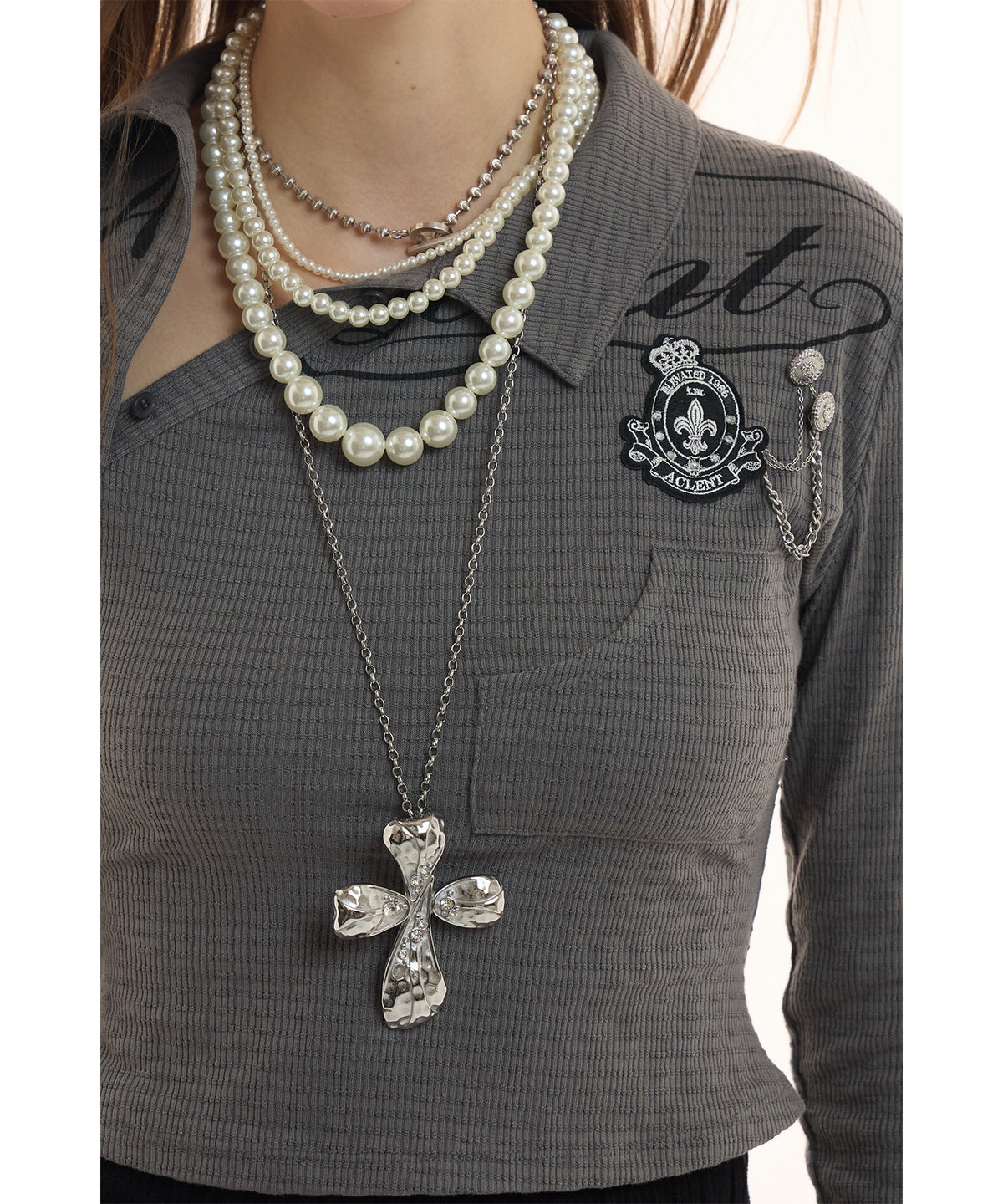MODEL:173cm/COLOR:D/GRY/SIZE:F