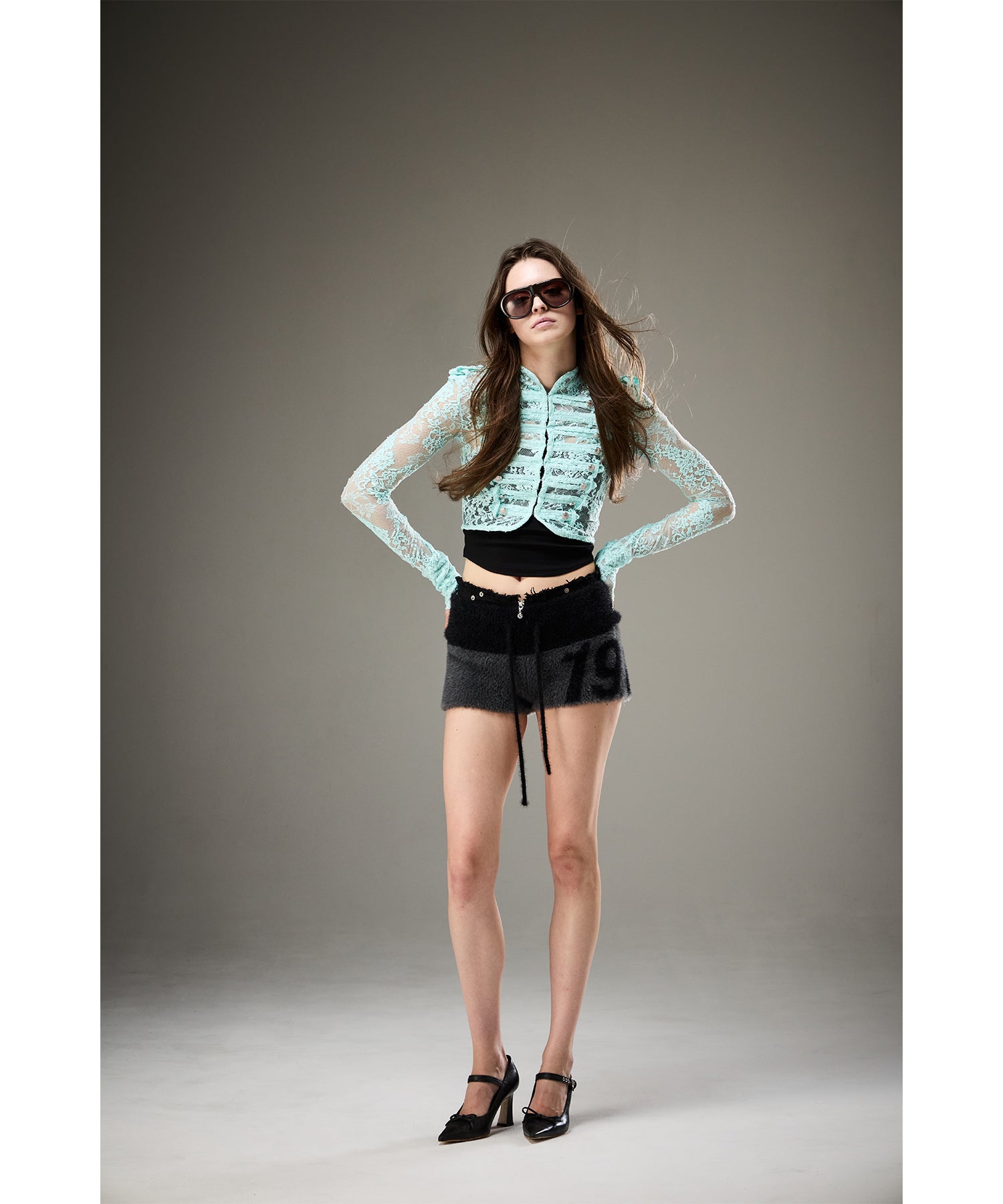 MODEL:171cm/COLOR:BLK/SIZE:F