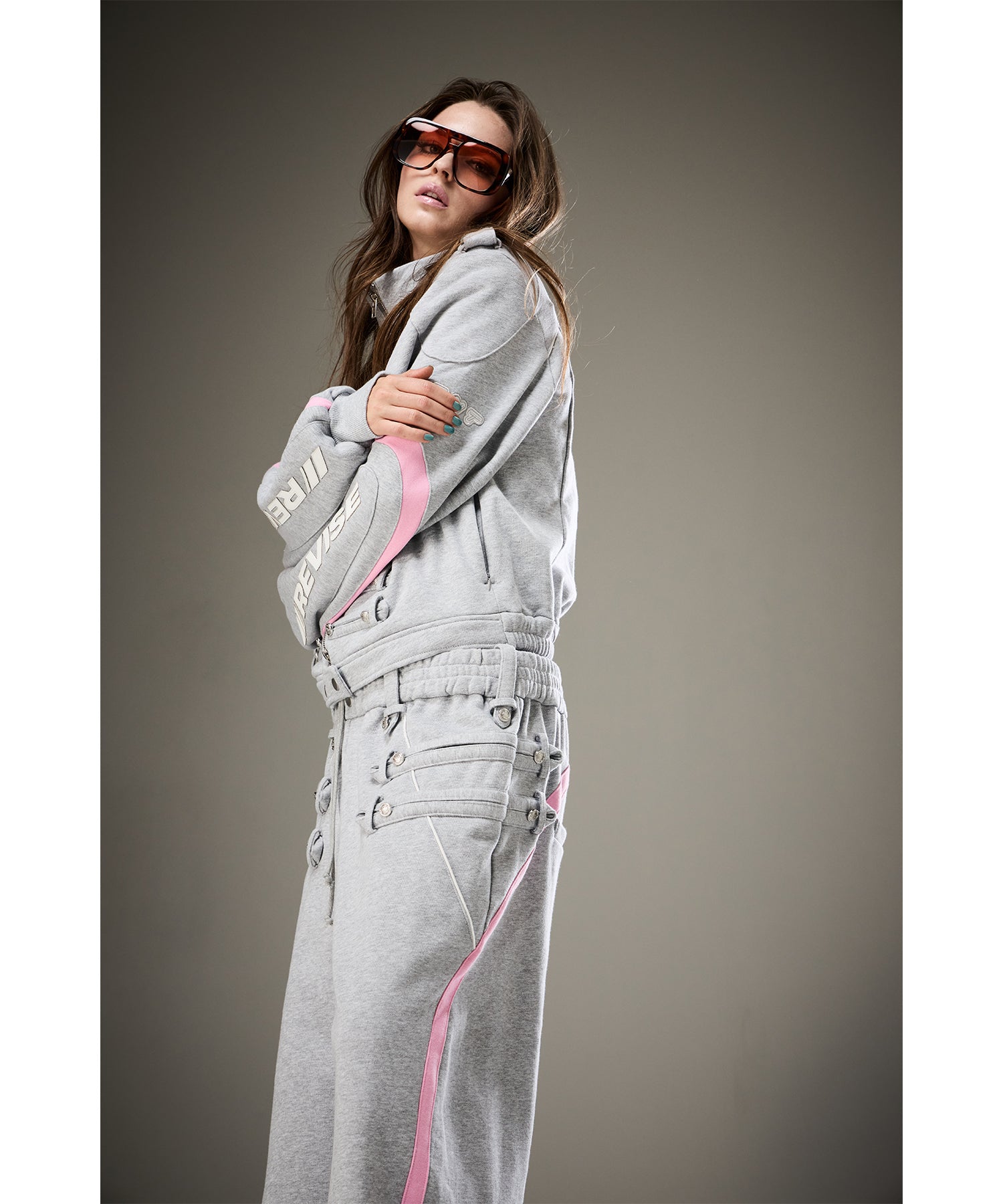 MODEL:171cm/COLOR:GRY/SIZE:F