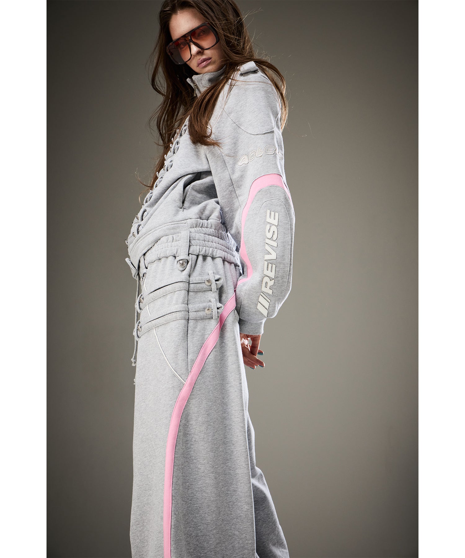 MODEL:171cm/COLOR:GRY/SIZE:F