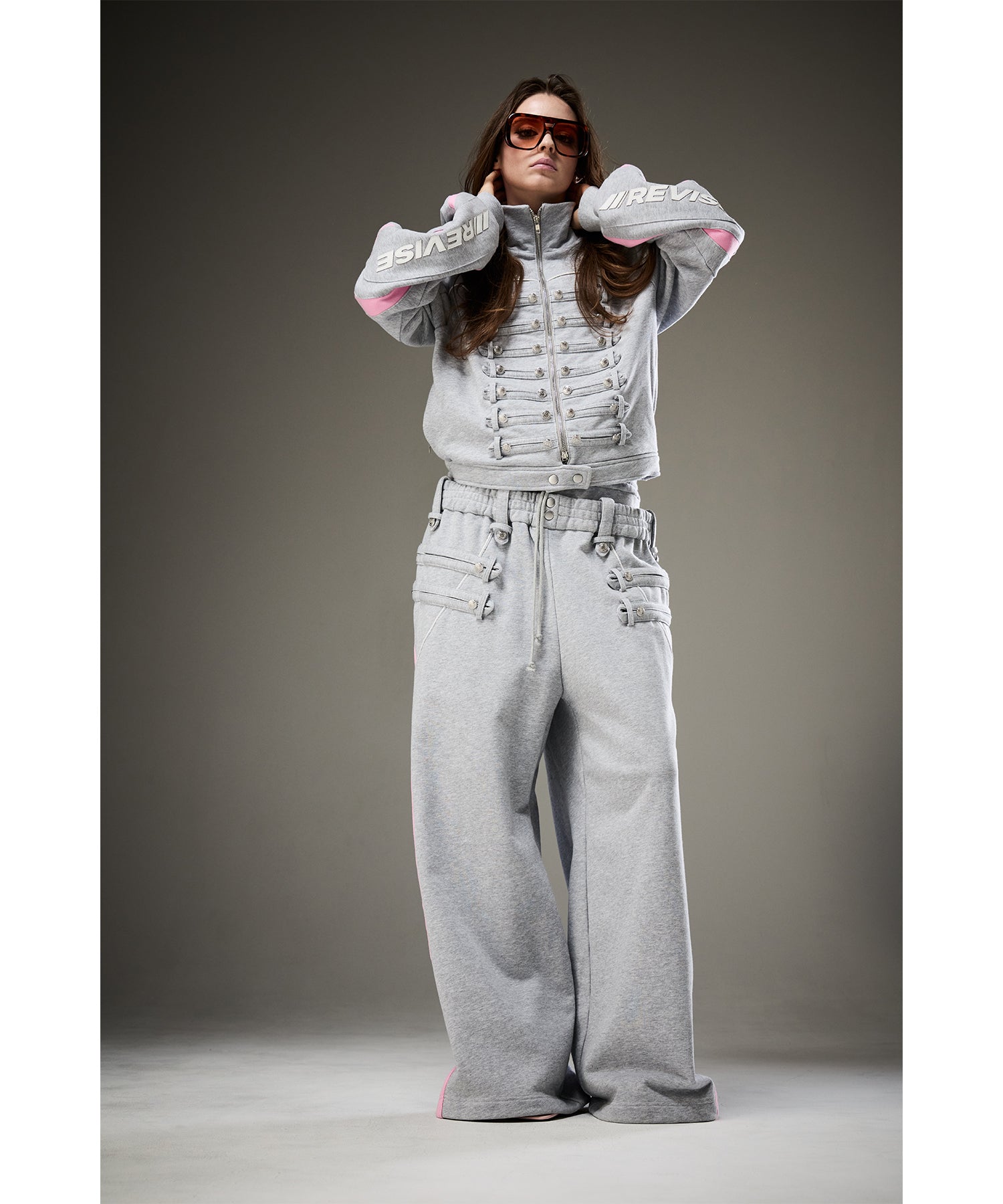 MODEL:171cm/COLOR:GRY/SIZE:F