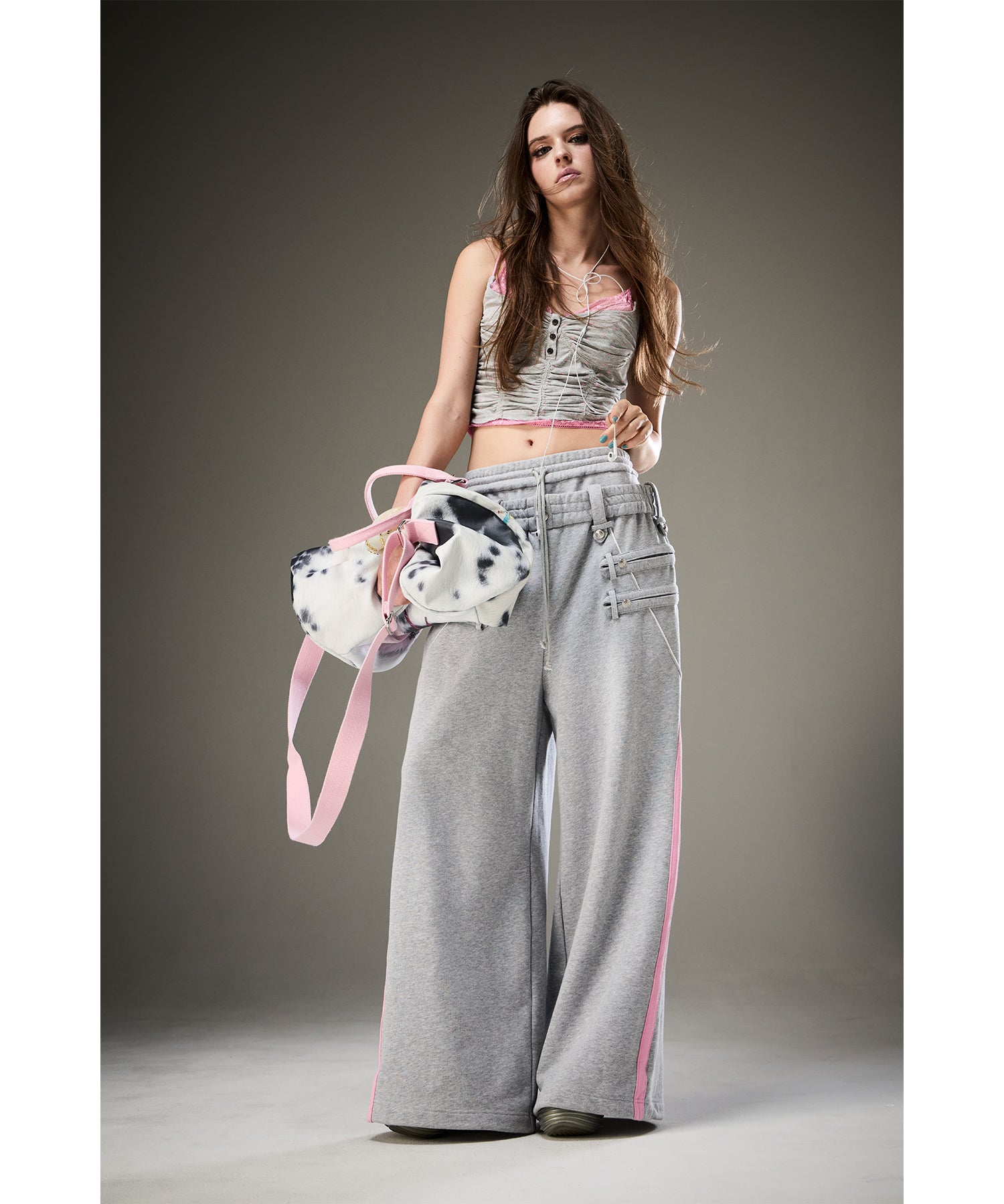 MODEL:171cm/COLOR:GRY/SIZE:F