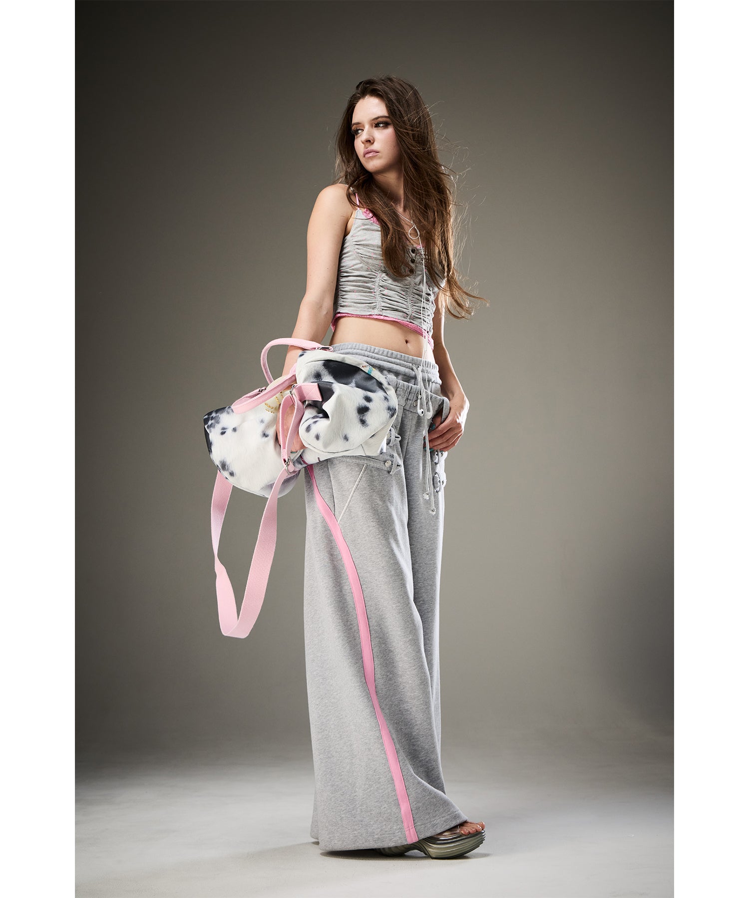 MODEL:171cm/COLOR:GRY/SIZE:F