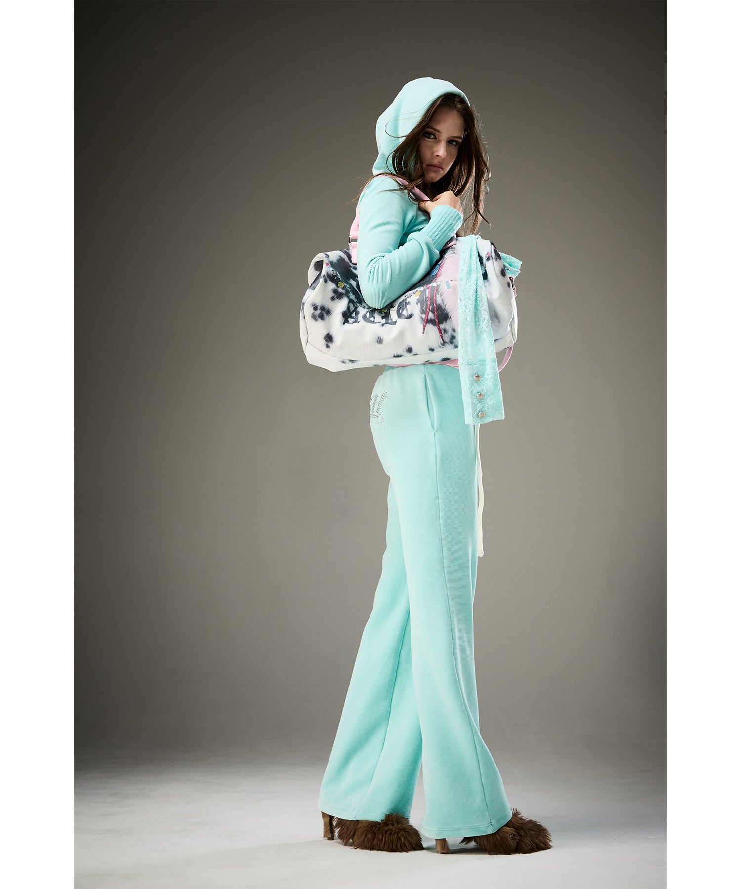 MODEL:171cm/COLOR:L/TRQ/SIZE:F